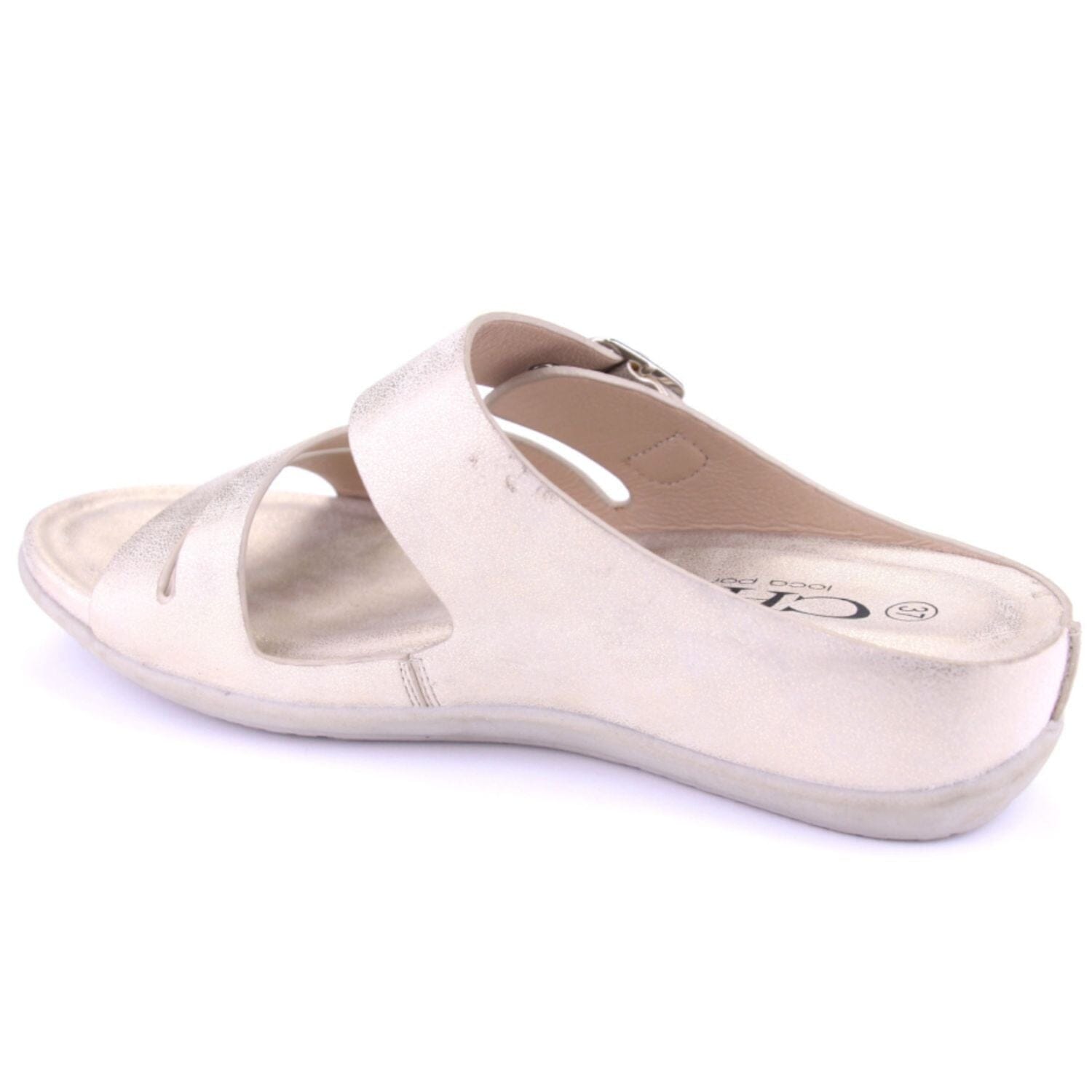 Sandalia Chalada Mujer Ceniza-5 Dorado Comfort Sandalias Chalada 