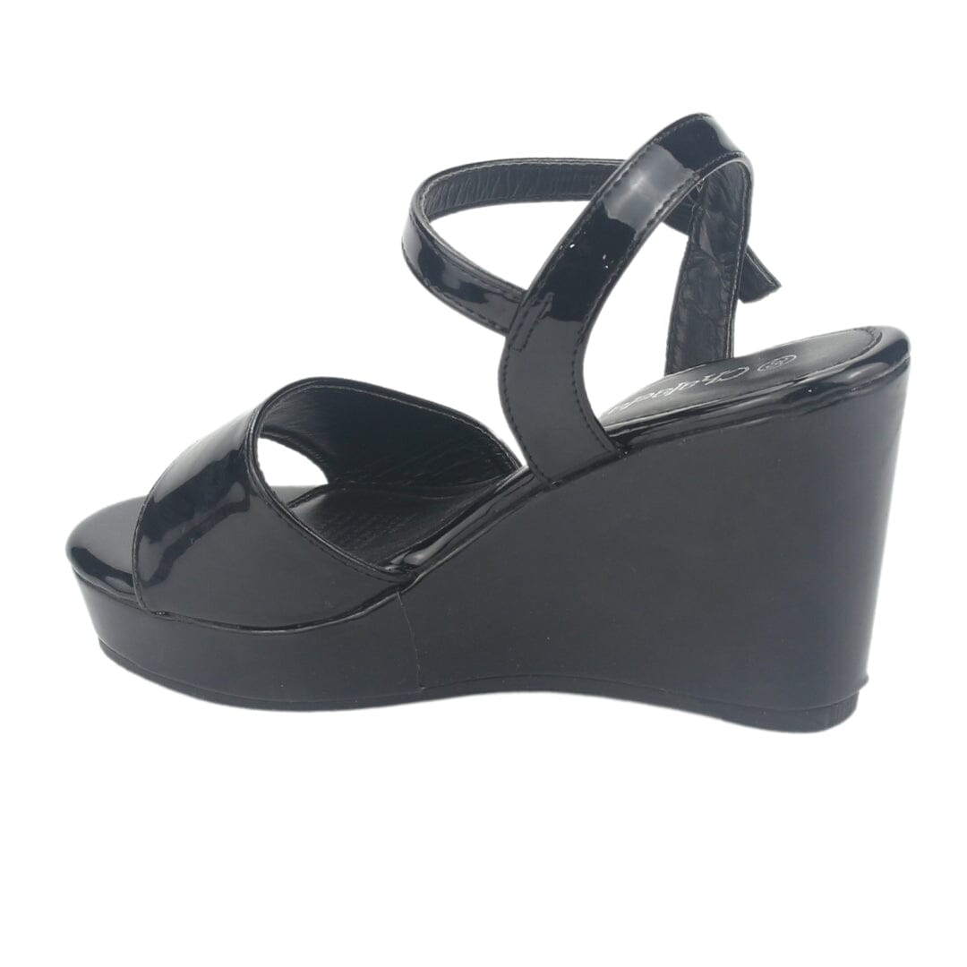 Sandalia Chalada Mujer Como-51 Negro Plataforma Sandalias Plataforma Chalada 