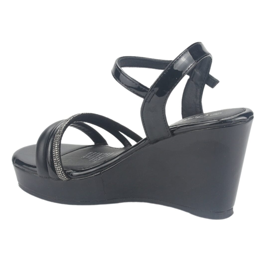 Sandalia Chalada Mujer Como-52 Negro Plataforma Sandalias Chalada 