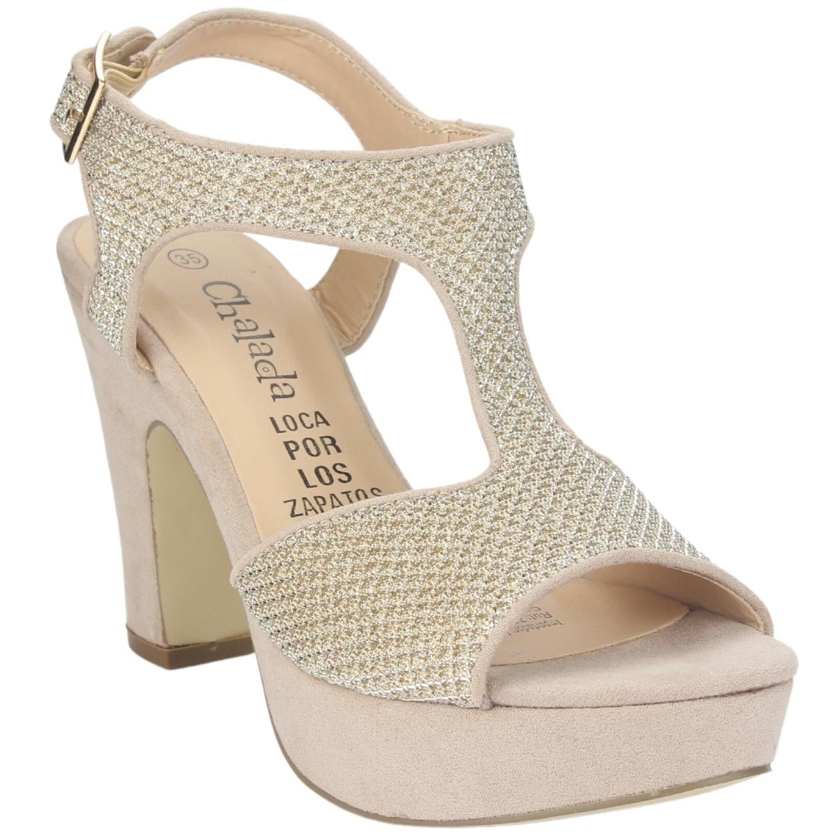 Sandalia Chalada Mujer Cosimo-15 Beige Casual Sandalias Plataforma Chalada 