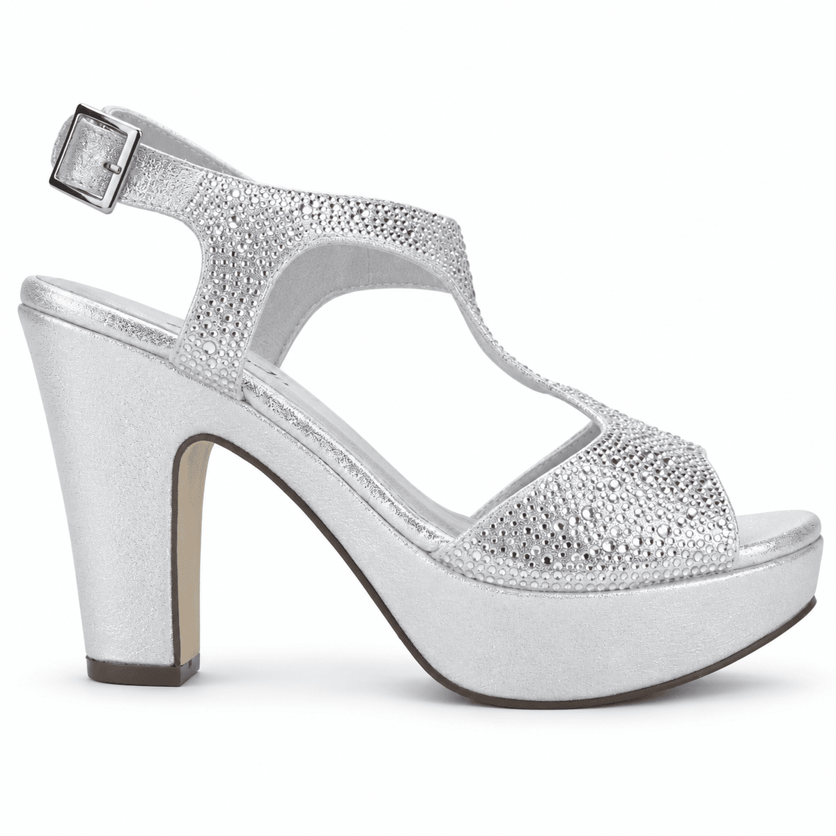 Sandalia Chalada Mujer Cosimo-26 Plateado Casual Sandalias Chalada 