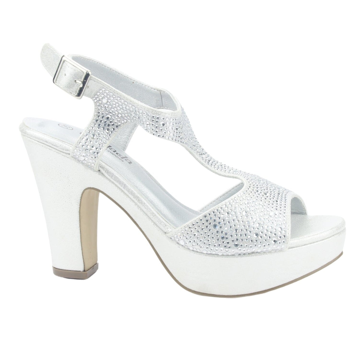 Sandalia Chalada Mujer Cosimo-26 Plateado Casual Sandalias Chalada 