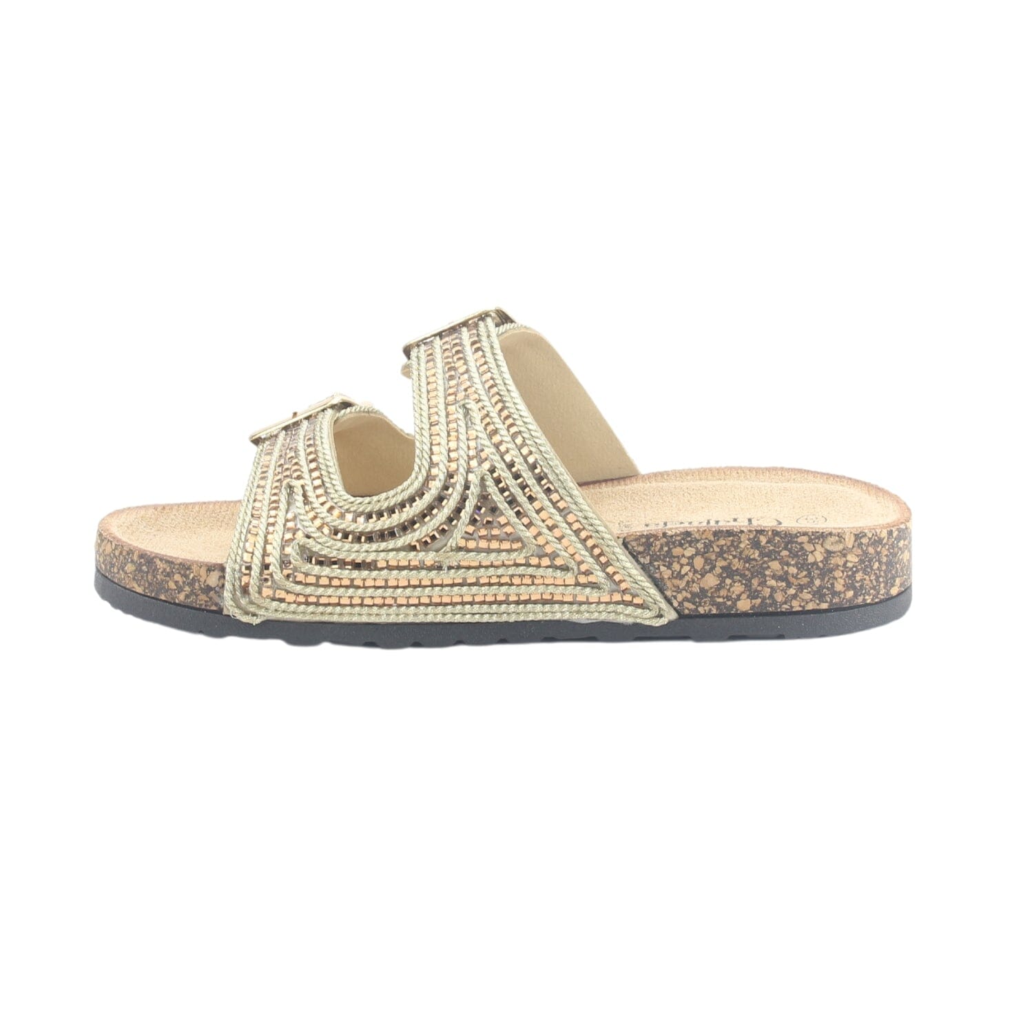 Sandalia Chalada Mujer Dacia-4 Dorado Casual Sandalias Chalada 