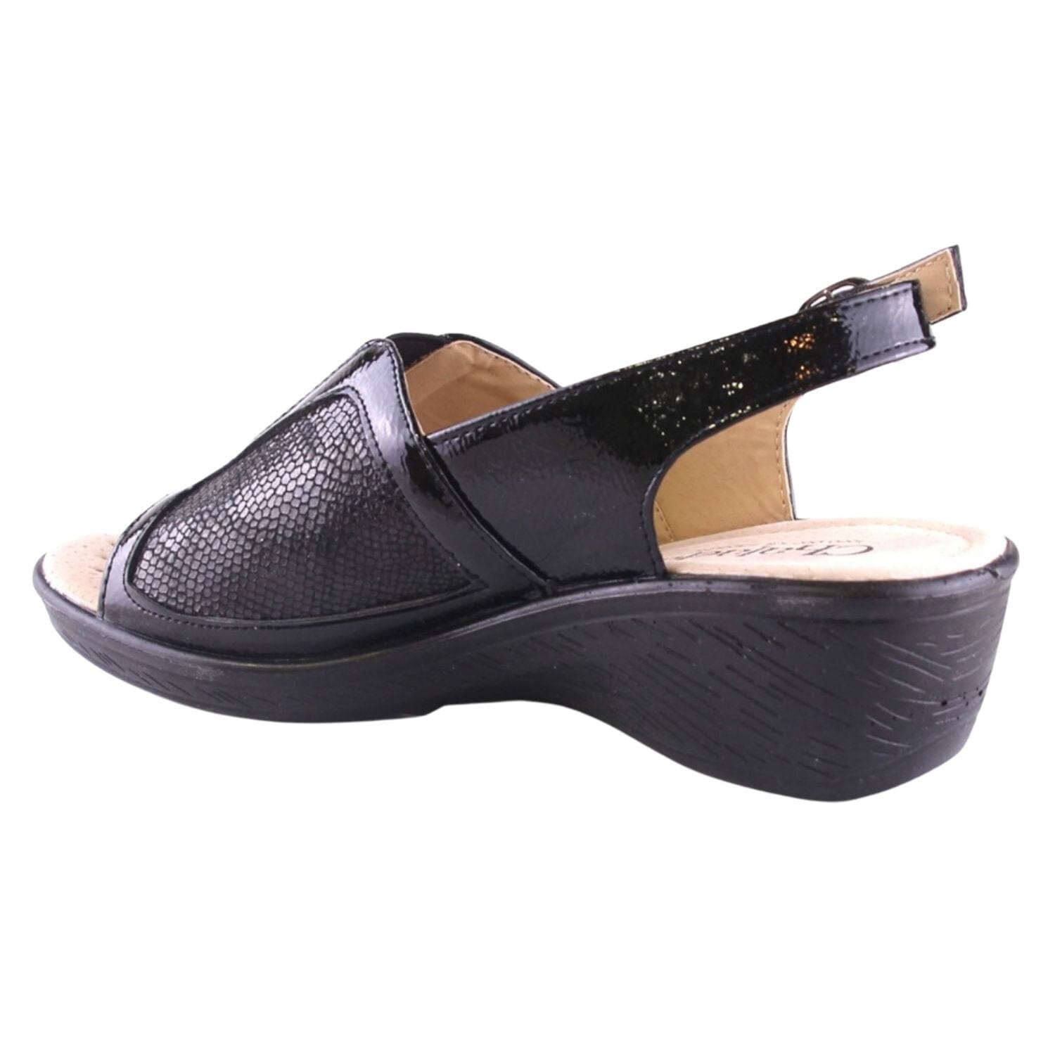 Sandalia Chalada Mujer Didi-1 Negro Comfort Sandalias Chalada 