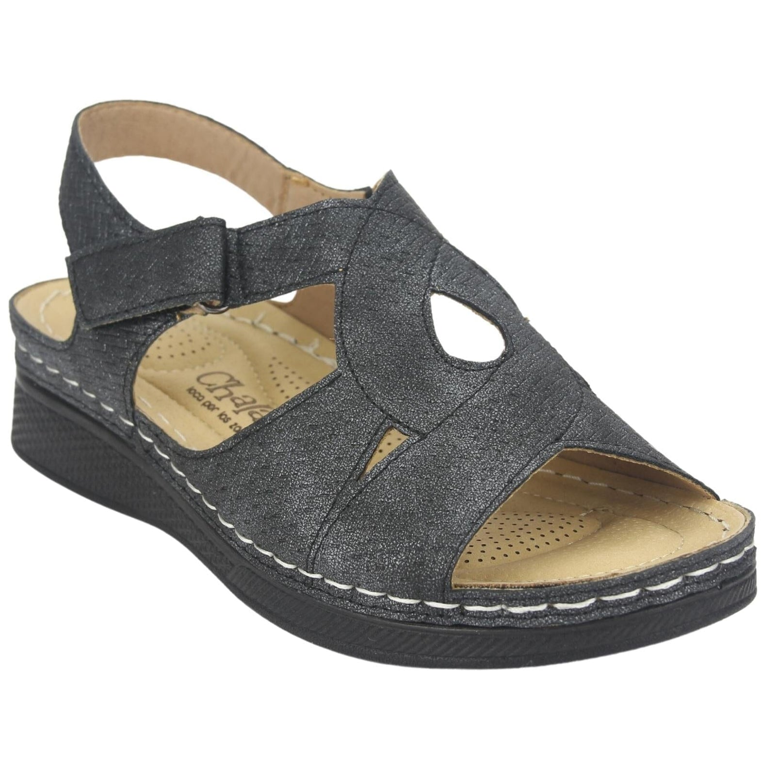 Sandalia Chalada Mujer Didi-2 Negro Casual Sandalias Chalada 