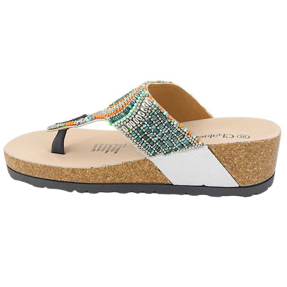 Sandalia Chalada Mujer Doit-10 Plateado Casual Sandalia Chalada 