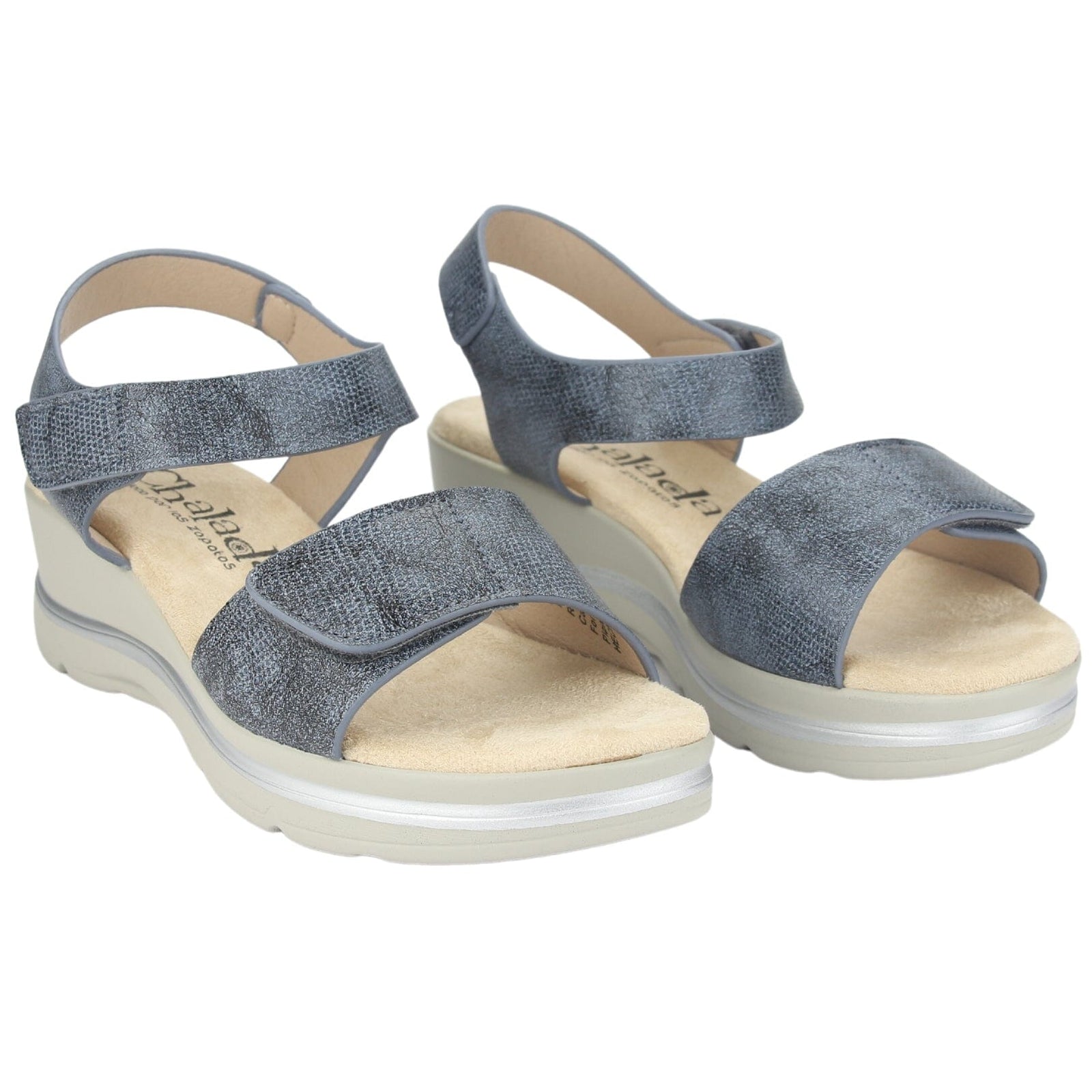 Sandalia Chalada Mujer Fairly-2 Azul Casual Sandalia Chalada 