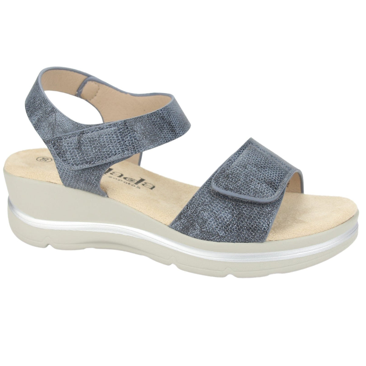 Sandalia Chalada Mujer Fairly-2 Azul Casual Sandalia Chalada 