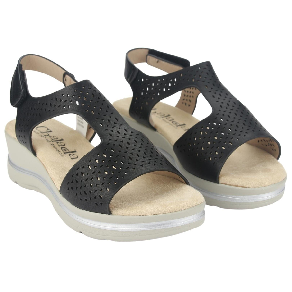 Sandalia Chalada Mujer Fairly-3 Negro Casual Sandalia Chalada 