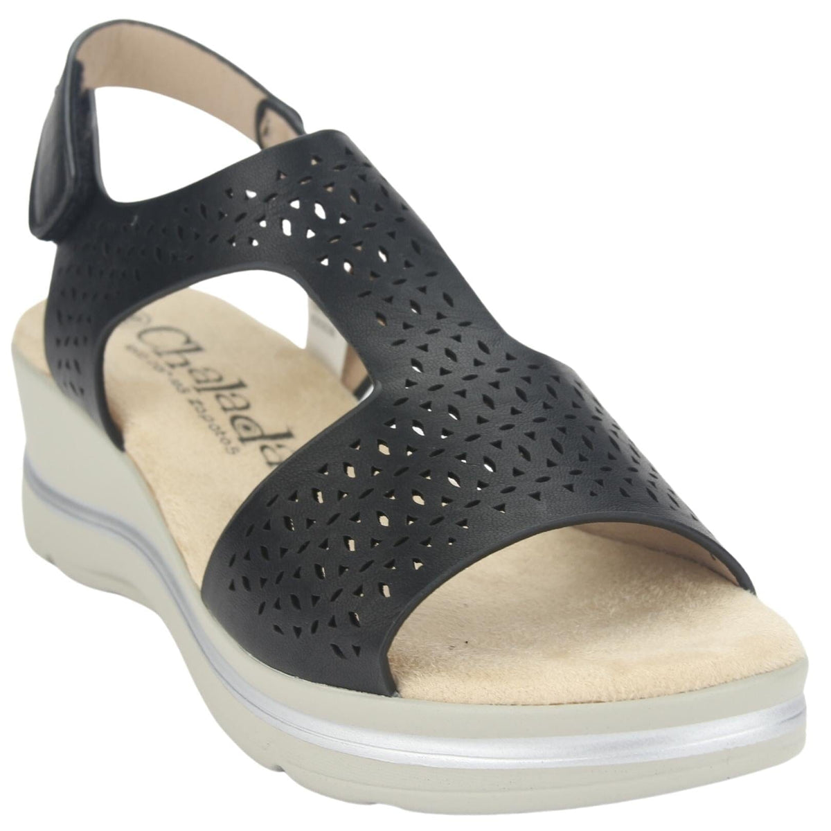 Sandalia Chalada Mujer Fairly-3 Negro Casual Sandalia Chalada 