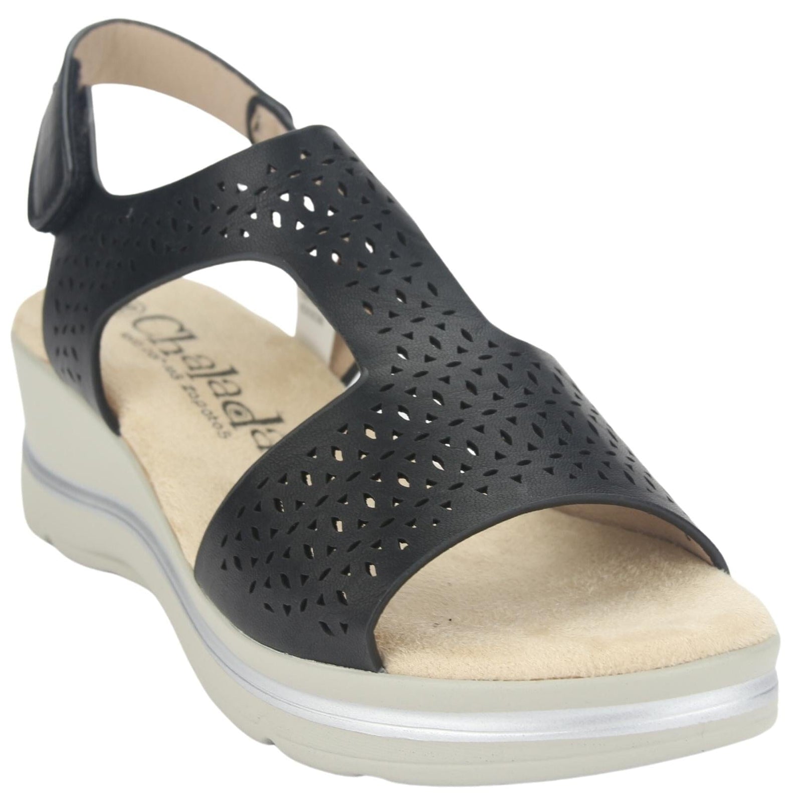 Sandalia Chalada Mujer Fairly-3 Negro Casual Sandalia Chalada 