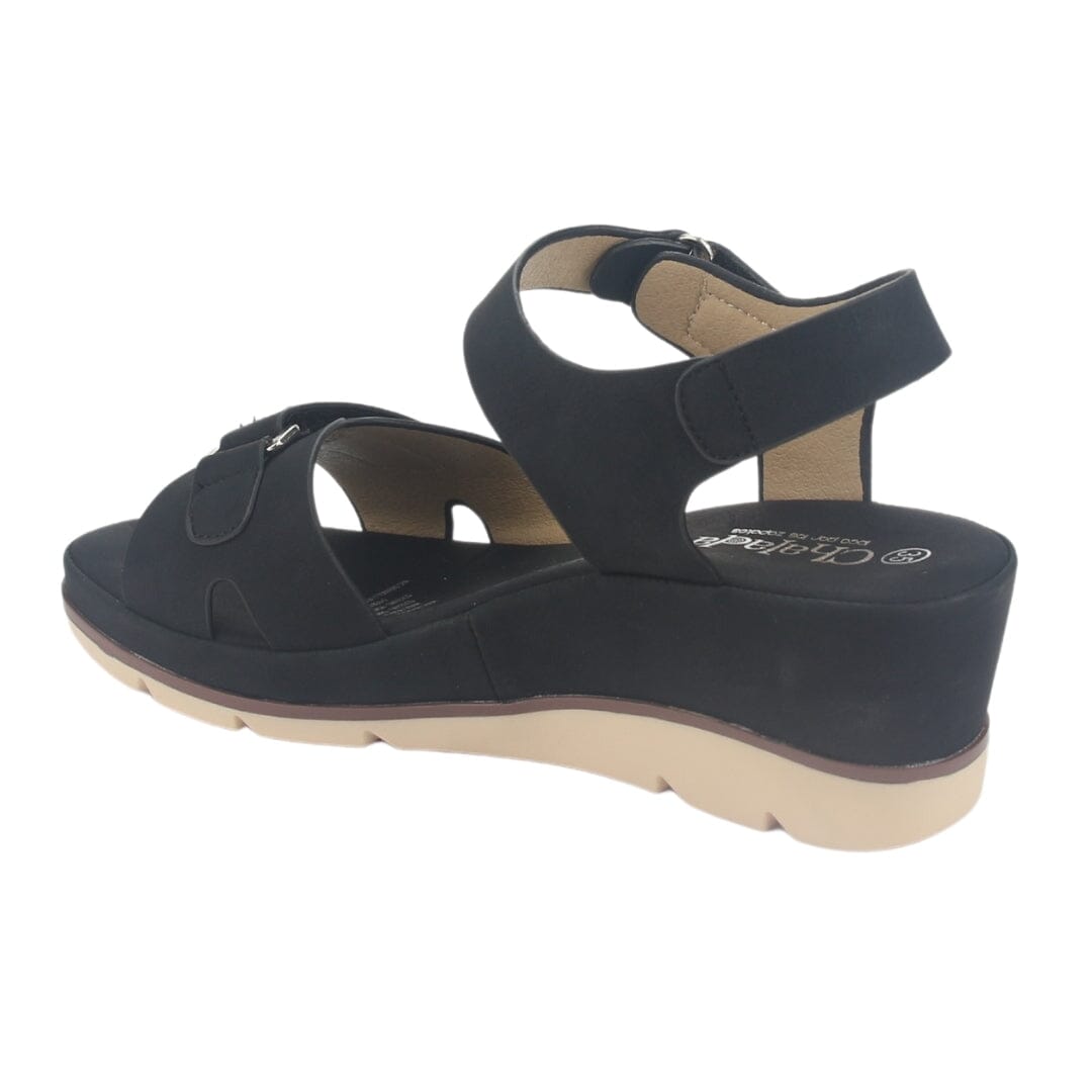 Sandalia Chalada Mujer Flick-1 Negro Plataforma Sandalias Chalada 