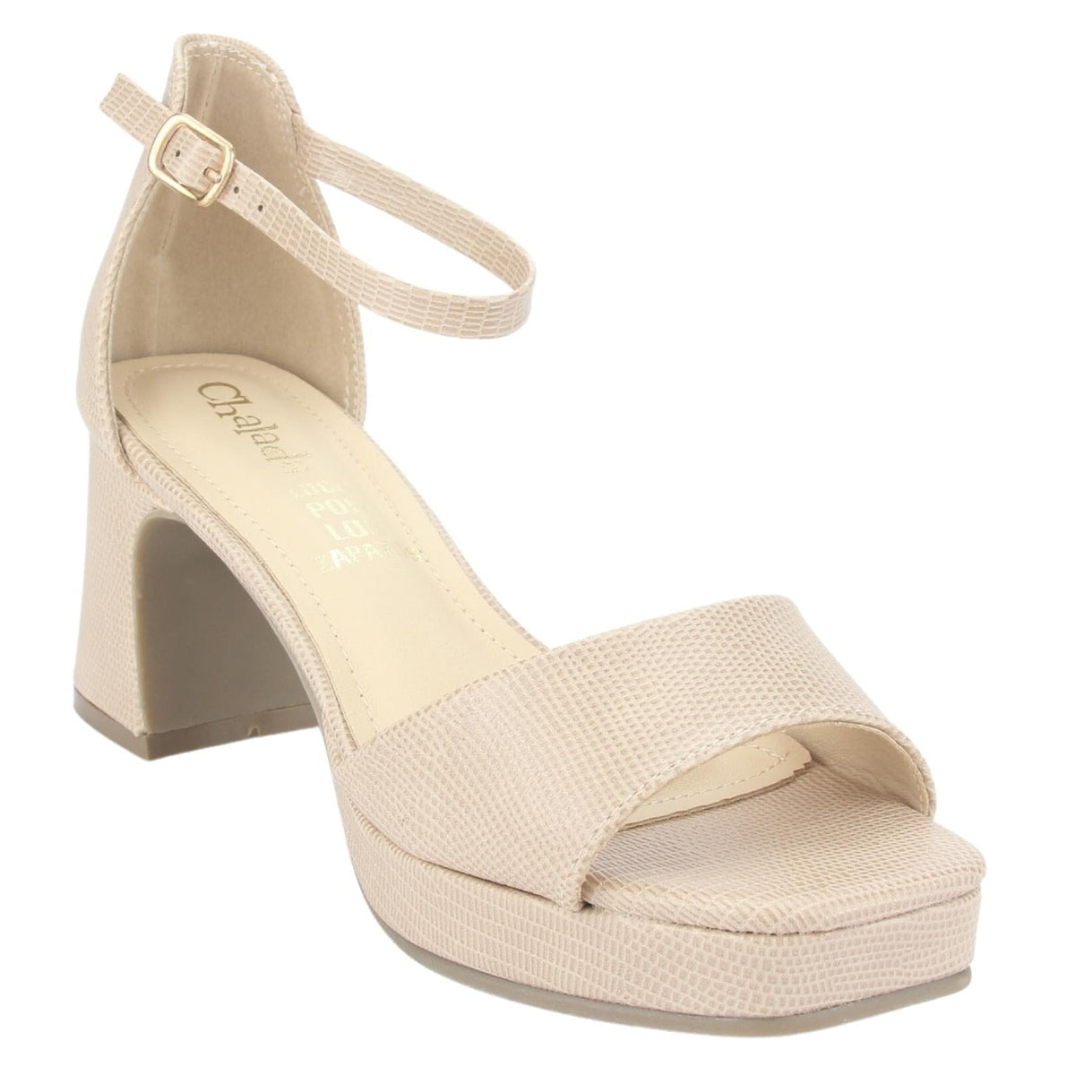Sandalia Chalada Mujer Flora-2 Beige Casual Sandalias Chalada 
