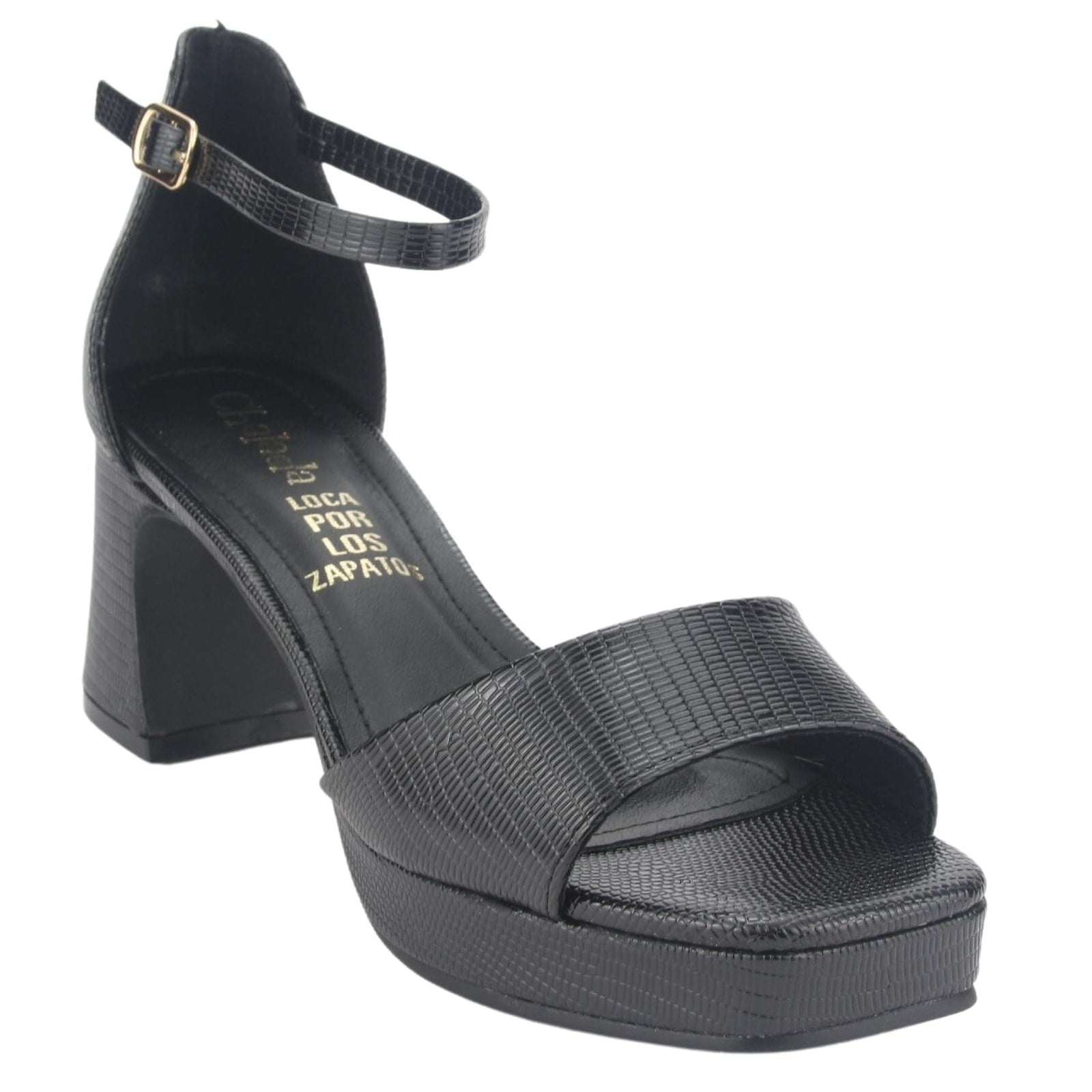 Sandalia Chalada Mujer Flora-2 Negro Casual Sandalias Chalada 