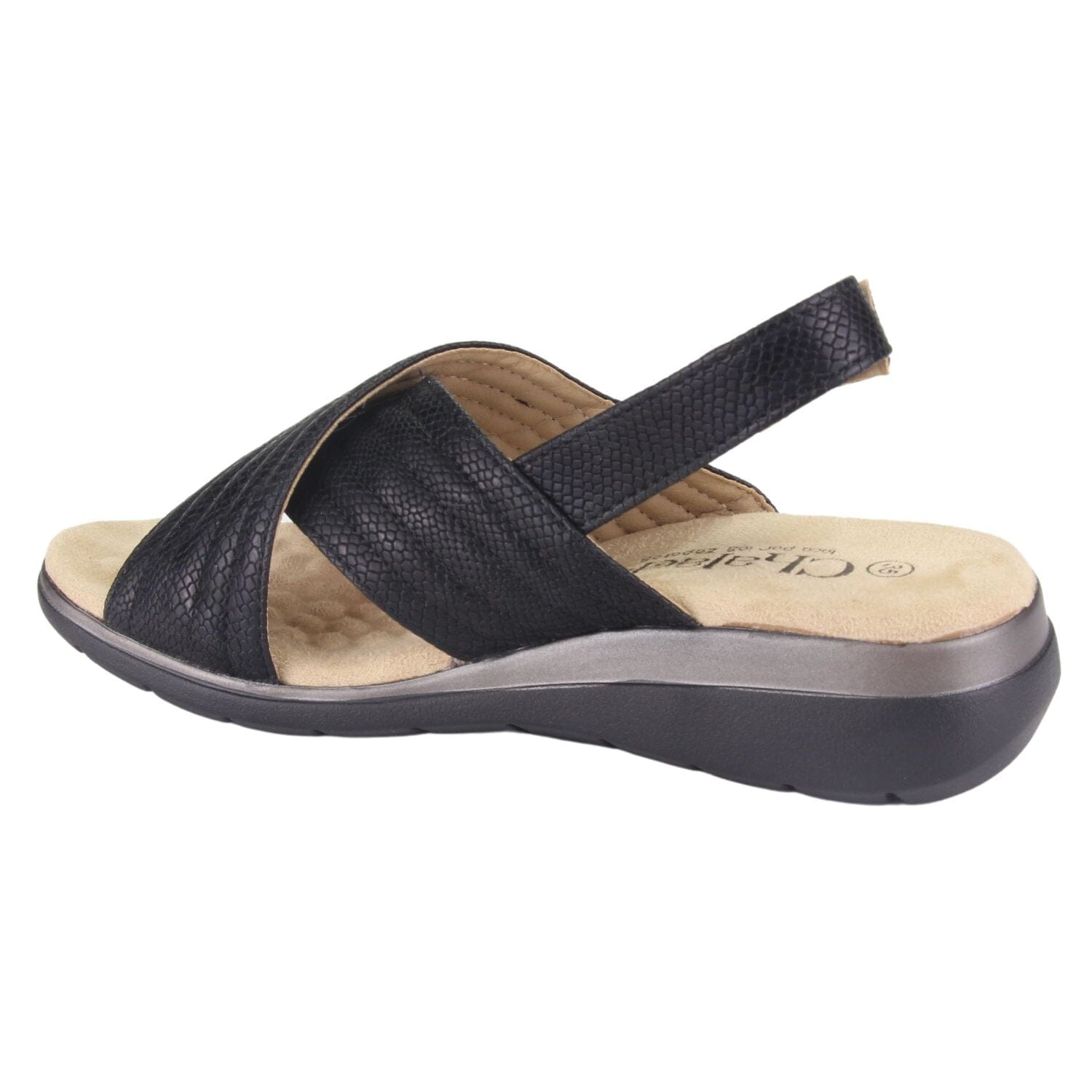 Sandalia Chalada Mujer Floro-3 Negro Casual Sandalias Chalada 