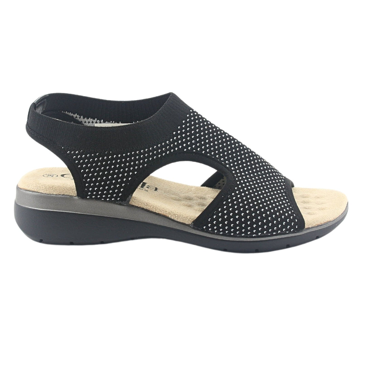 Sandalia Chalada Mujer Floro-4 Negro Casual Sandalias Chalada 