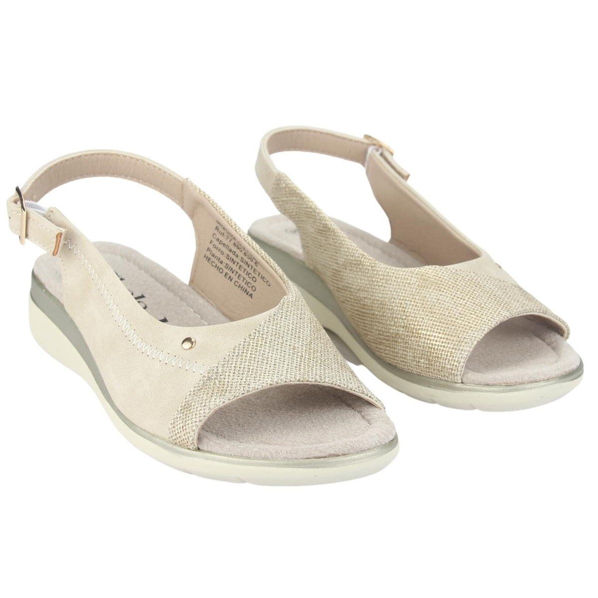 Sandalia Chalada Mujer Floro-5 Beige Casual Sandalia Chalada 
