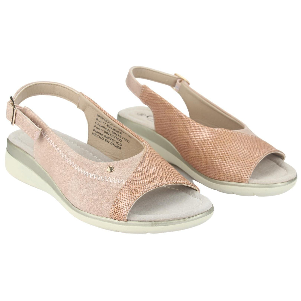 Sandalia Chalada Mujer Floro-5 Rosado Casual Sandalia Chalada 