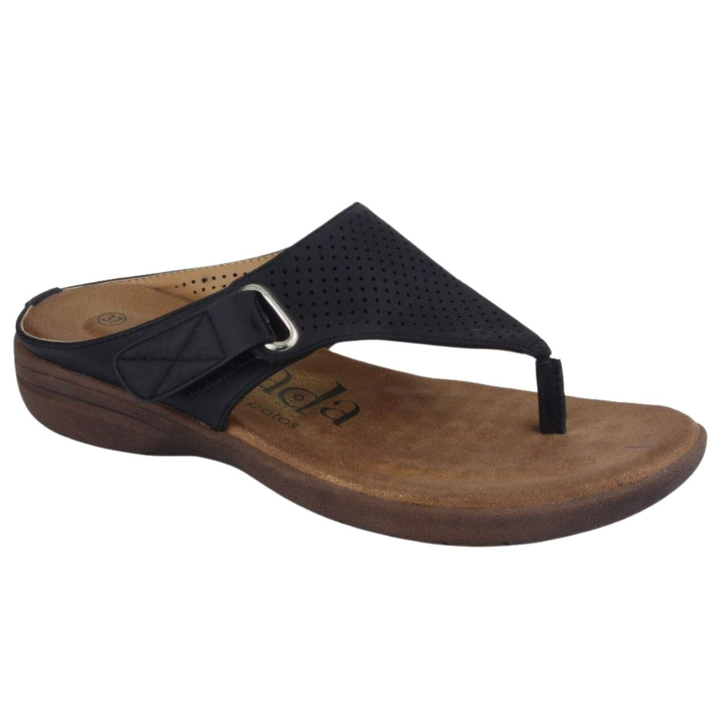 Sandalia Chalada Mujer Gigo-1 Negro Moda