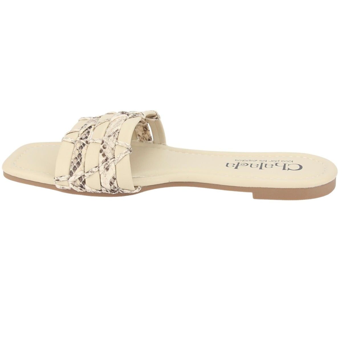 Sandalia Chalada Mujer Grillo-1 Beige Casual Sandalias Planas Chalada 