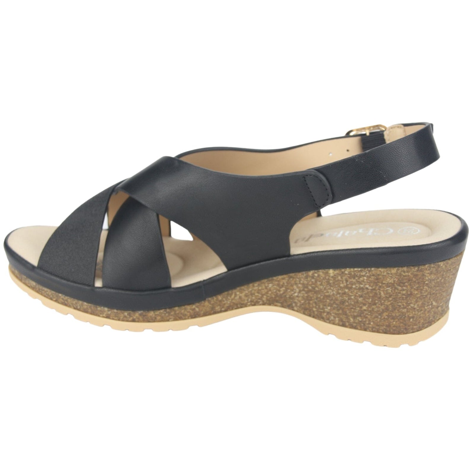 Sandalia Chalada Mujer Ica-30 Negro Casual Sandalias Chalada 