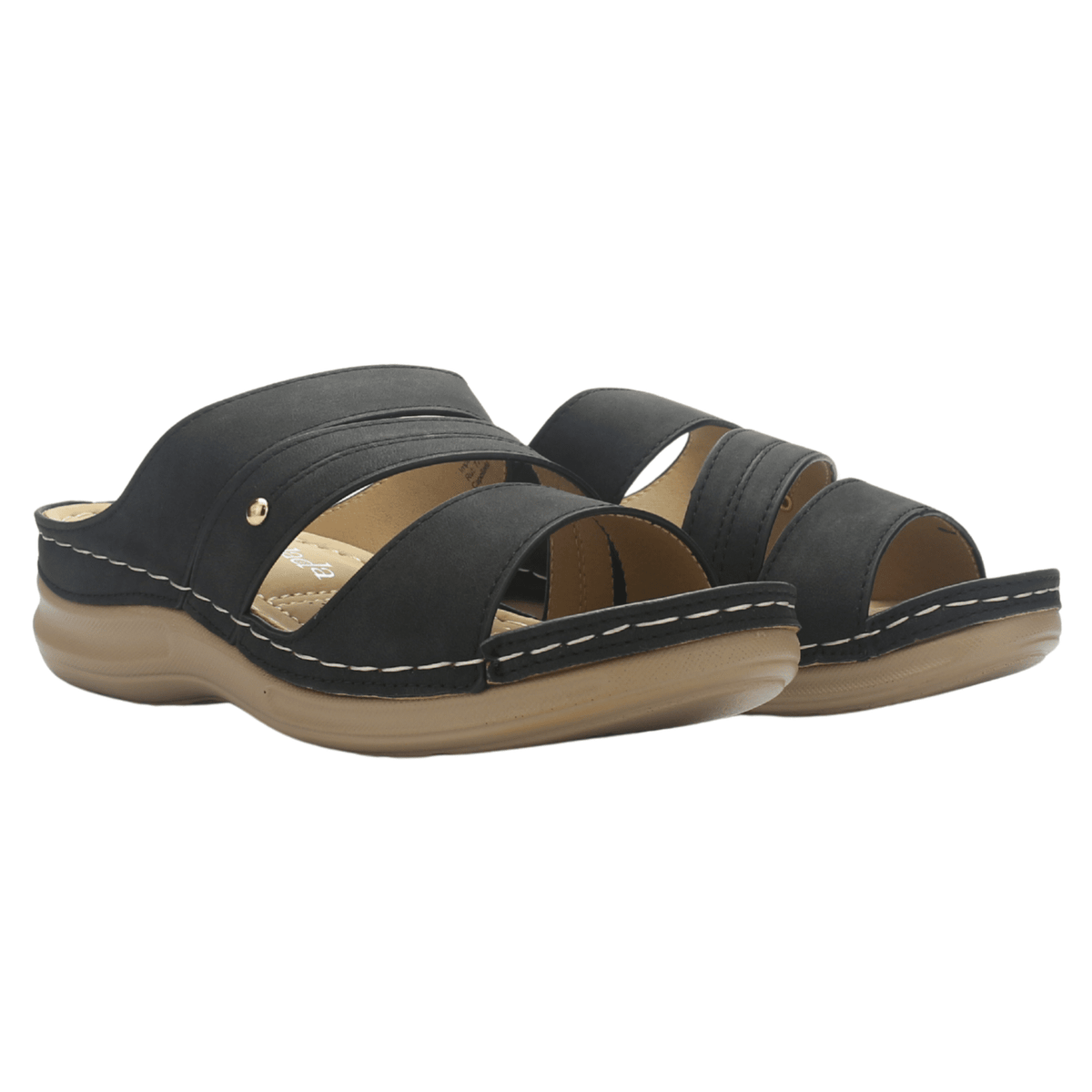Sandalia Chalada Mujer Kon-10 Negro Casual Sandalias Chalada 