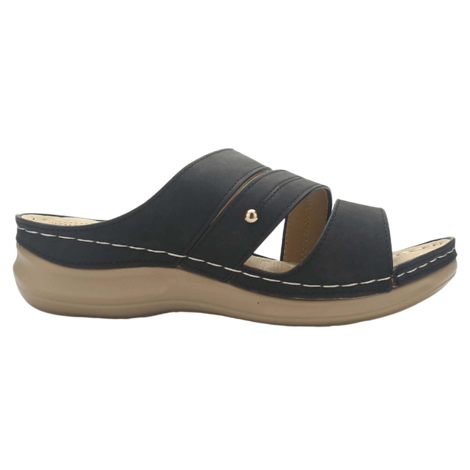 Sandalia Chalada Mujer Kon-10 Negro Casual Sandalias Chalada 