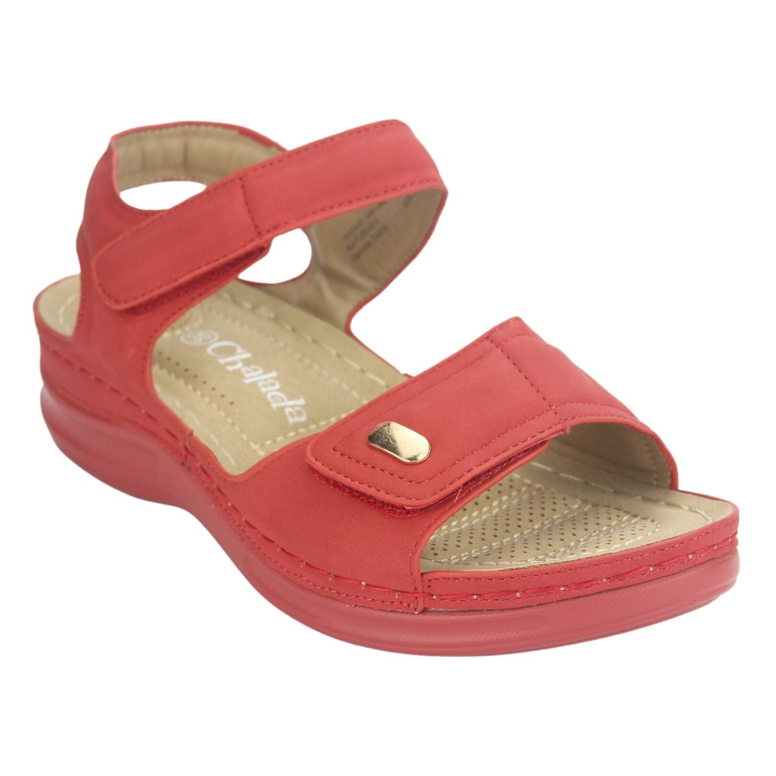 Sandalia Chalada Mujer Kon-15 Rojo Casual Sandalias Chalada 