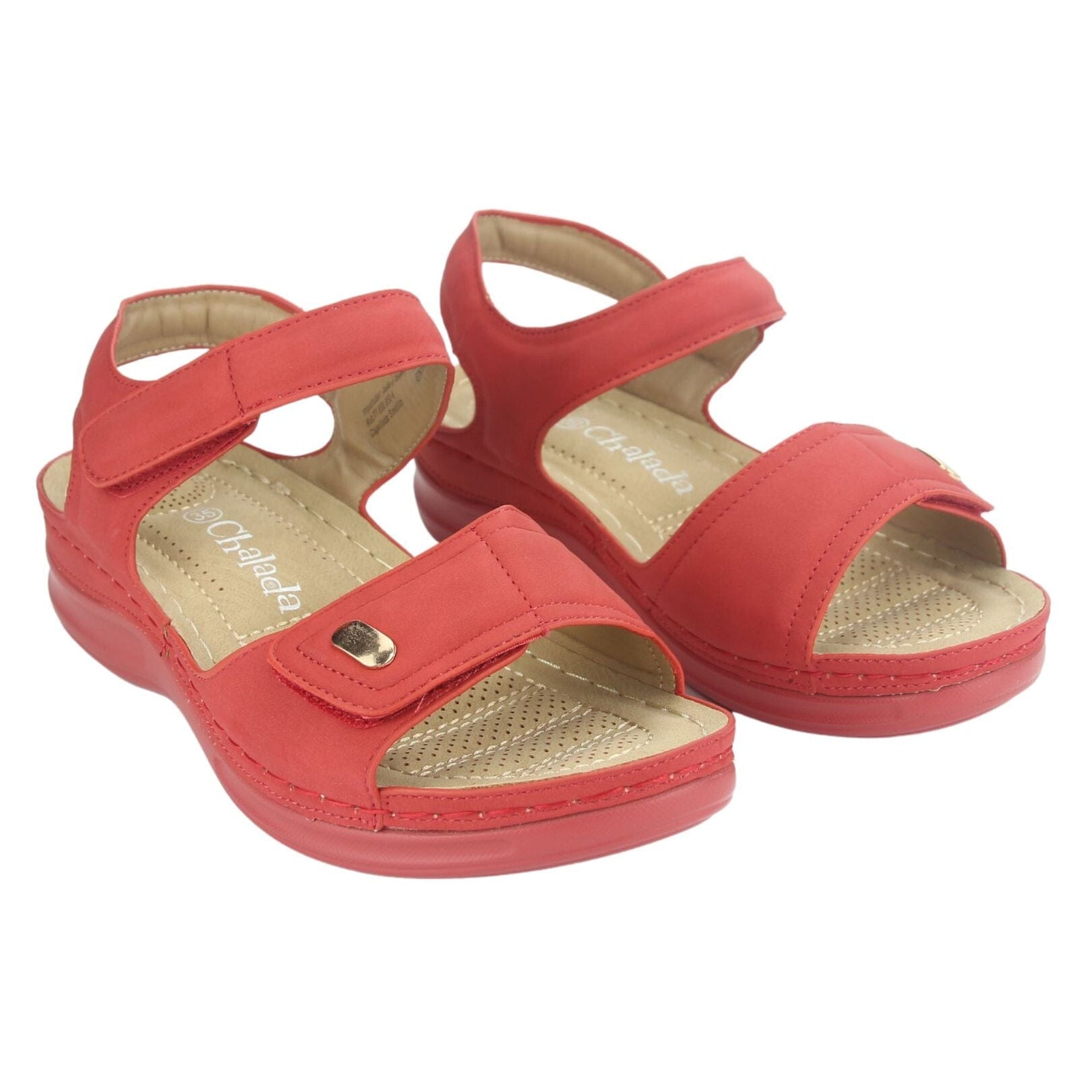 Sandalia Chalada Mujer Kon-15 Rojo Casual Sandalias Chalada 