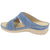 Sandalia Chalada Mujer Kon-16 Azul Casual Sandalia Chalada