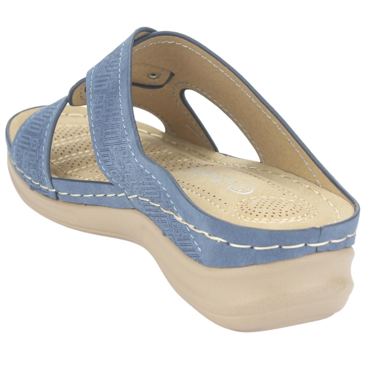 Sandalia Chalada Mujer Kon-16 Azul Casual Sandalia Chalada 