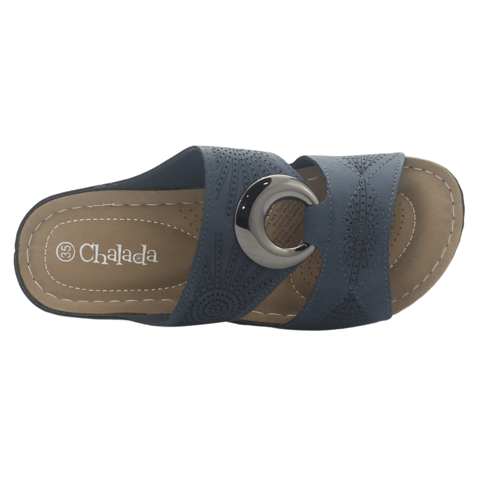 Sandalia Chalada Mujer Kon-5 Azul Casual Sandalias Chalada 