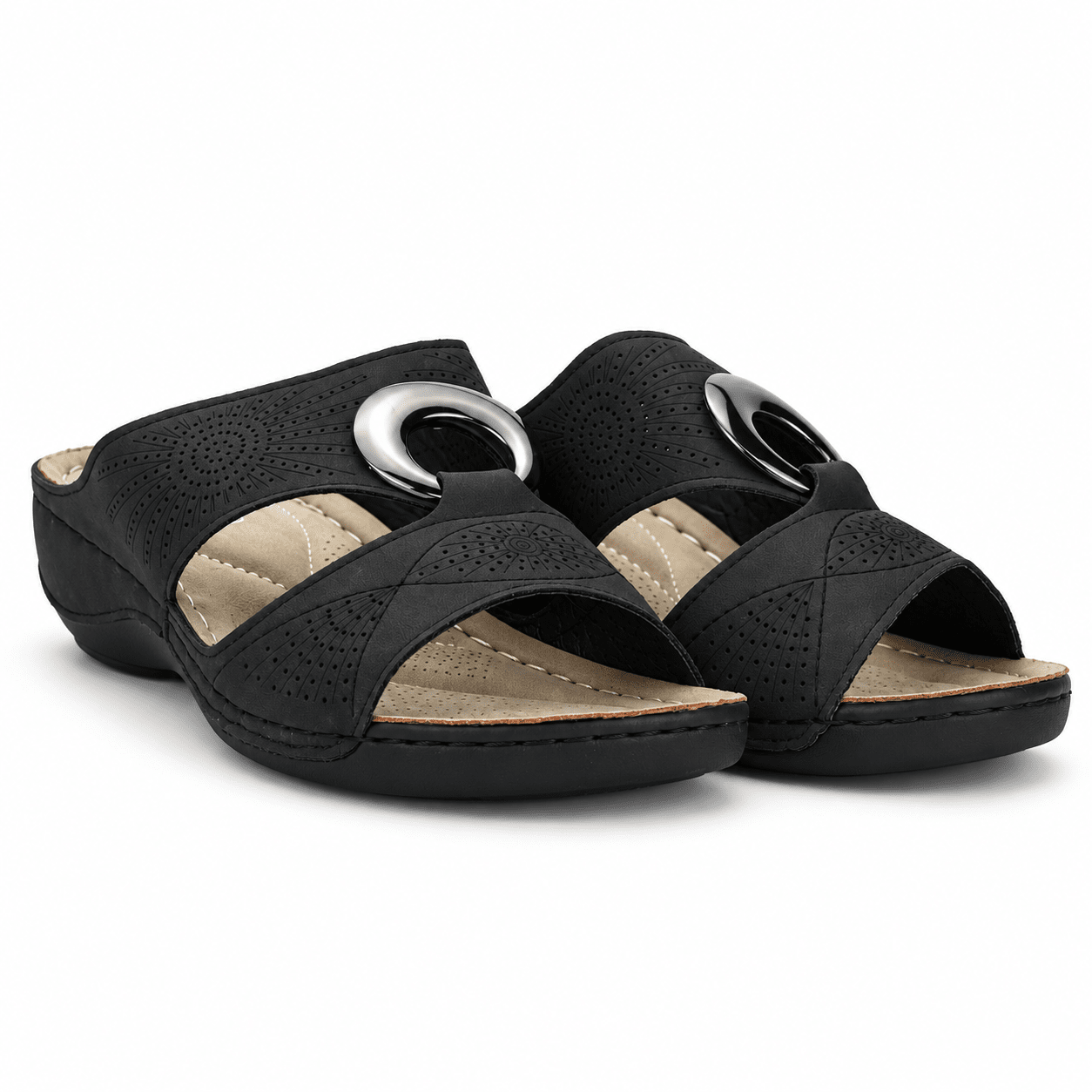 Sandalia Chalada Mujer Kon-5 Negro Casual Sandalias Chalada 