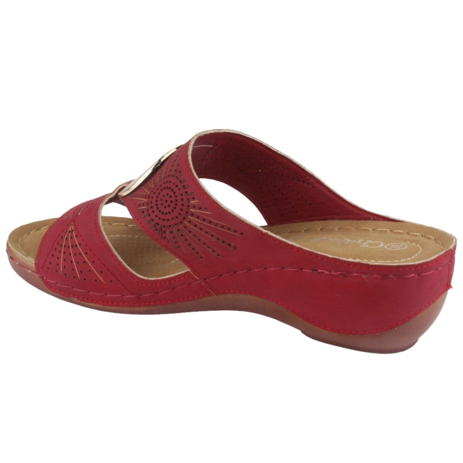 Sandalia Chalada Mujer Kon-5 Rojo Casual Sandalias Chalada 