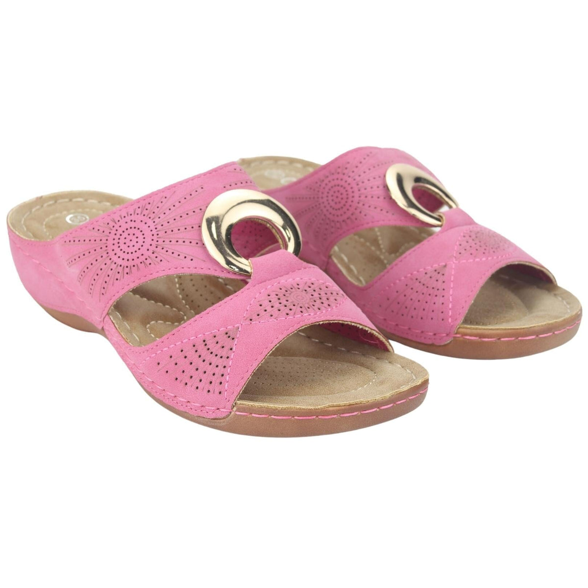Sandalia Chalada Mujer Kon-5 Rosado Casual Sandalia Chalada 