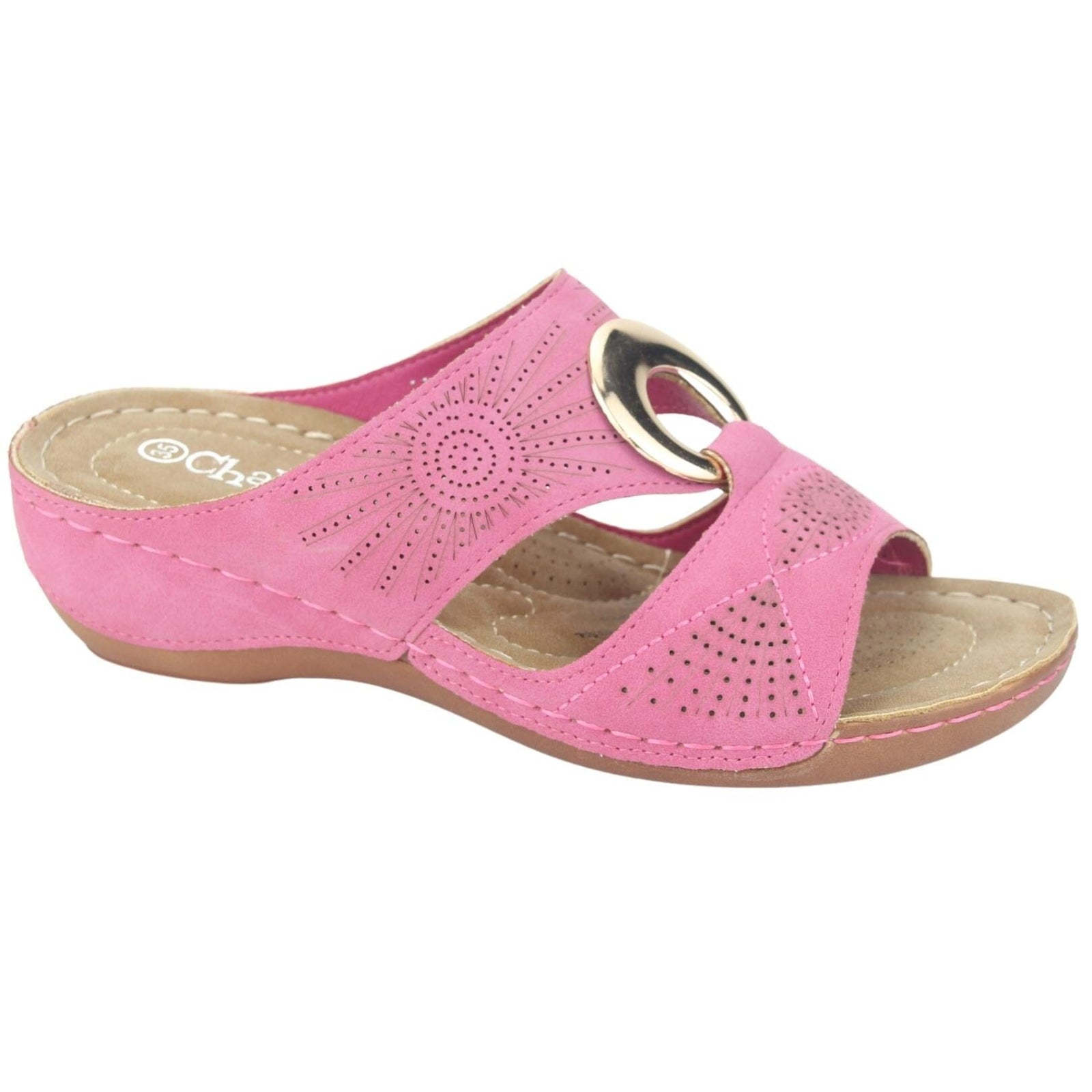 Sandalia Chalada Mujer Kon-5 Rosado Casual Sandalia Chalada 