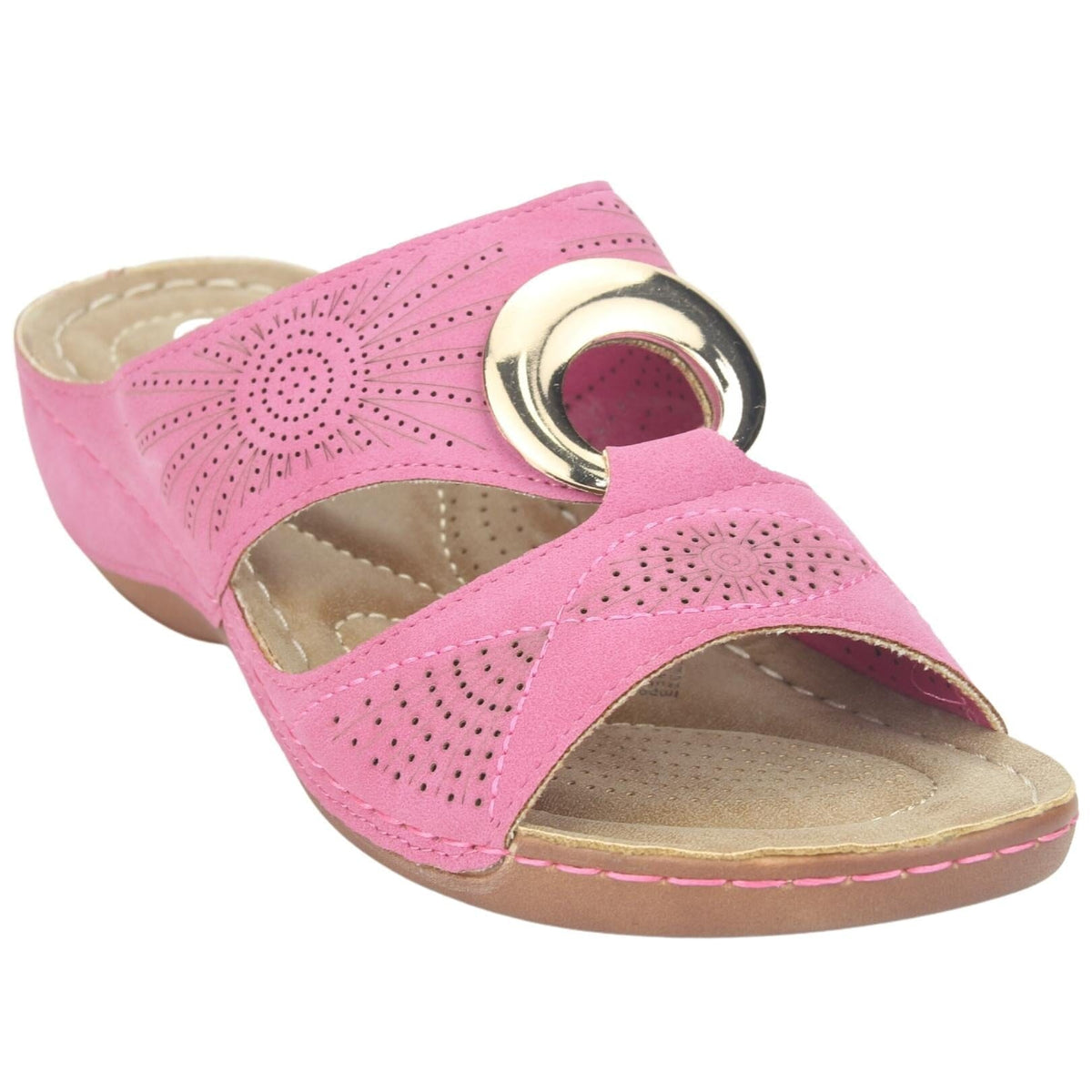 Sandalia Chalada Mujer Kon-5 Rosado Casual Sandalia Chalada 