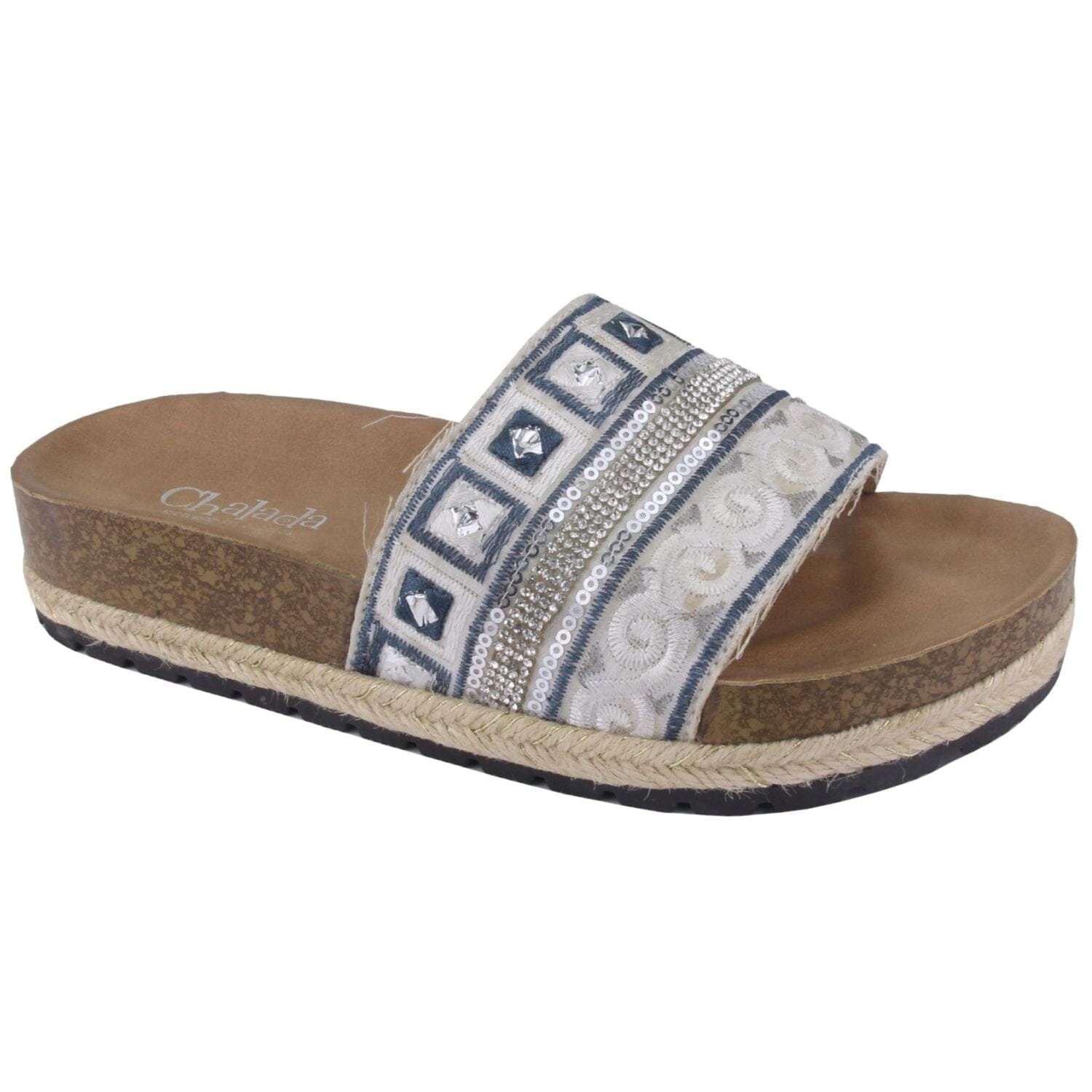 Sandalia Chalada Mujer Lila-5 Gris Moda Sandalias Chalada 