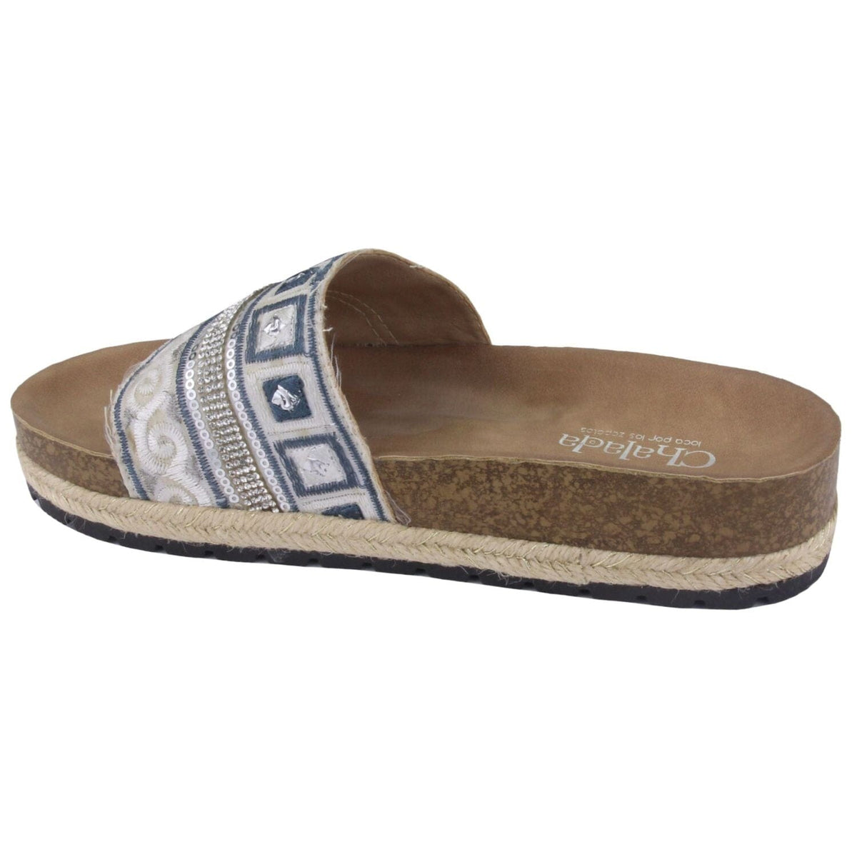 Sandalia Chalada Mujer Lila-5 Gris Moda Sandalias Chalada 