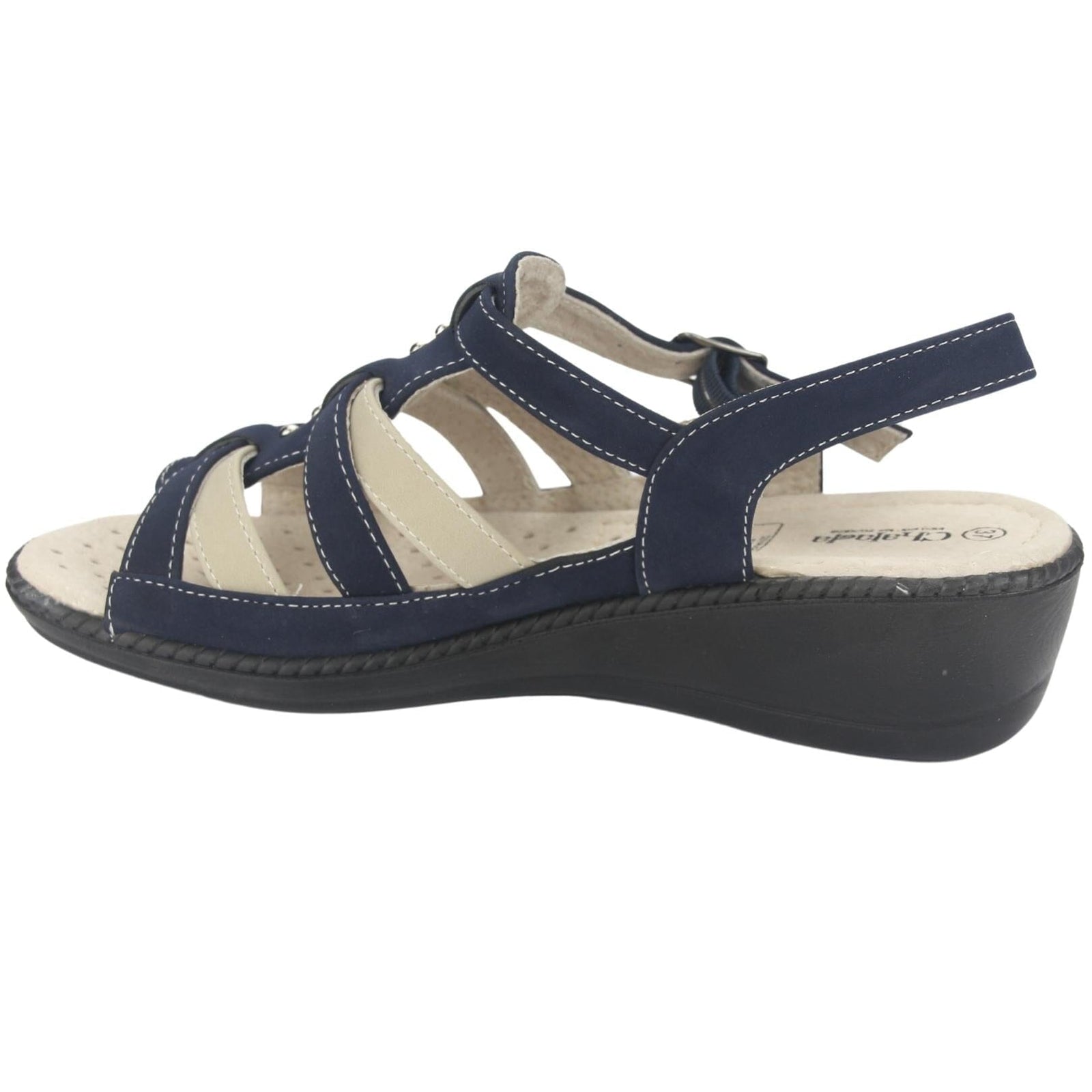 Sandalia Chalada Mujer Lupe-2 Azul Comfort Sandalias Chalada 