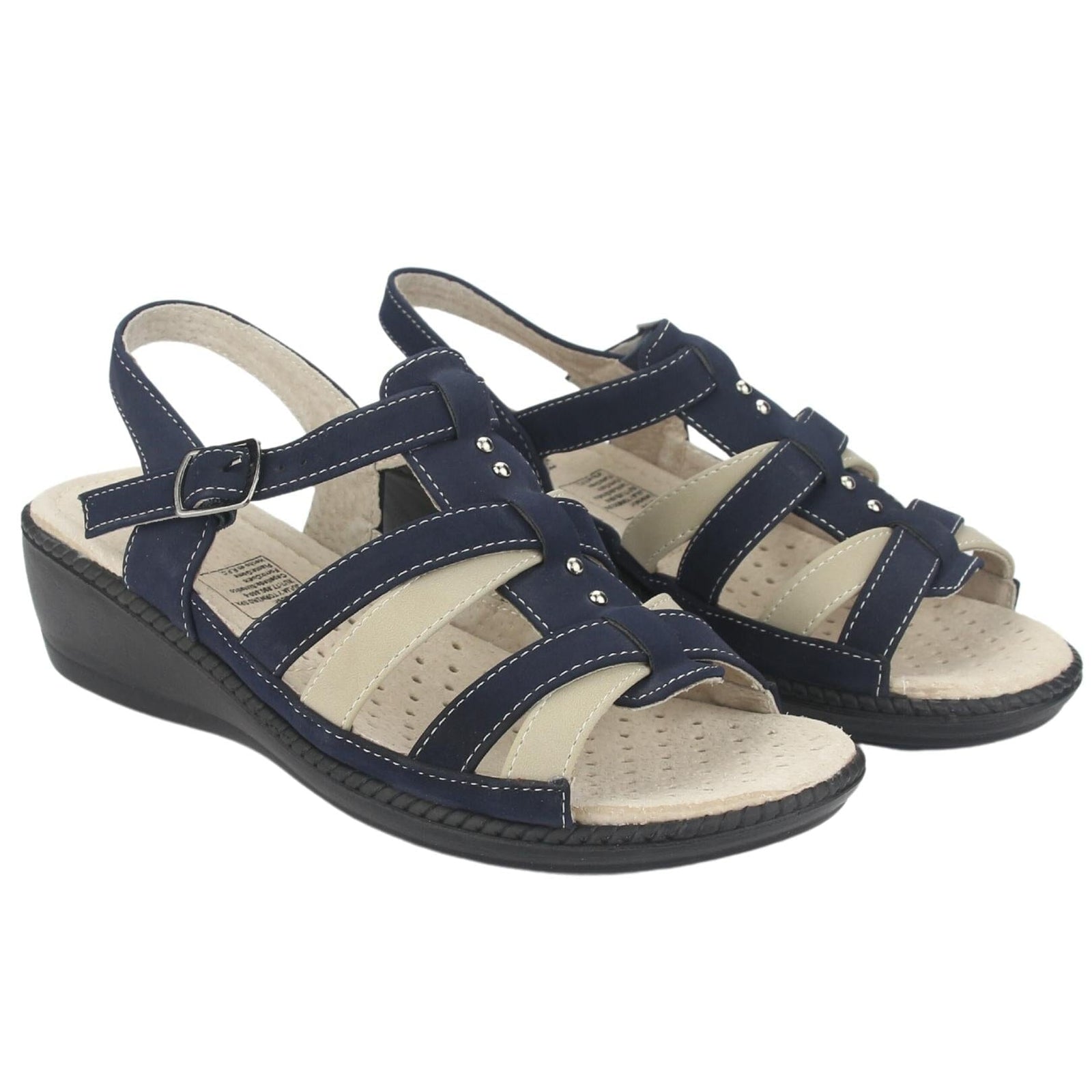 Sandalia Chalada Mujer Lupe-2 Azul Comfort Sandalias Chalada 