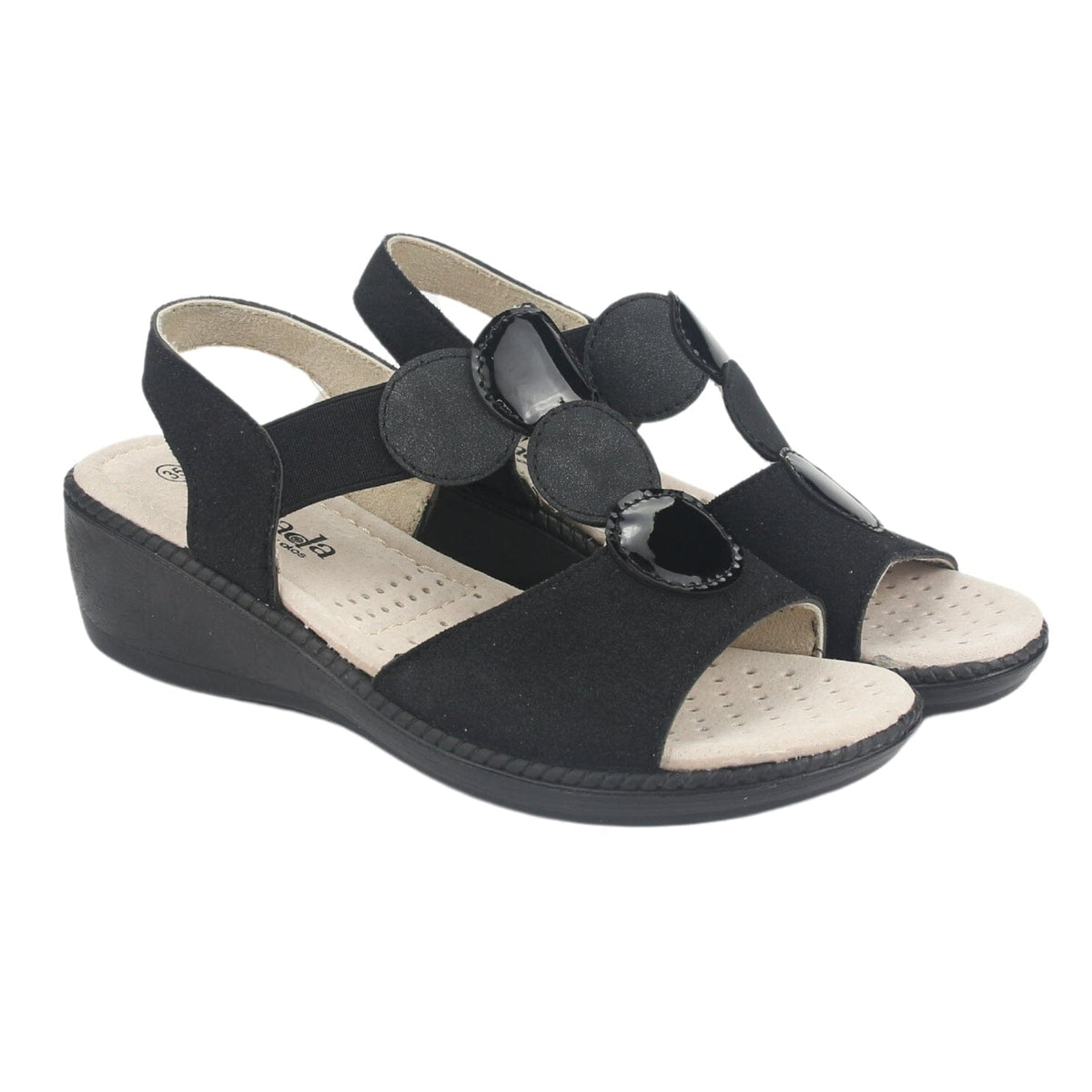 Sandalia Chalada Mujer Lupe-82 Negro Casual Sandalias Chalada 