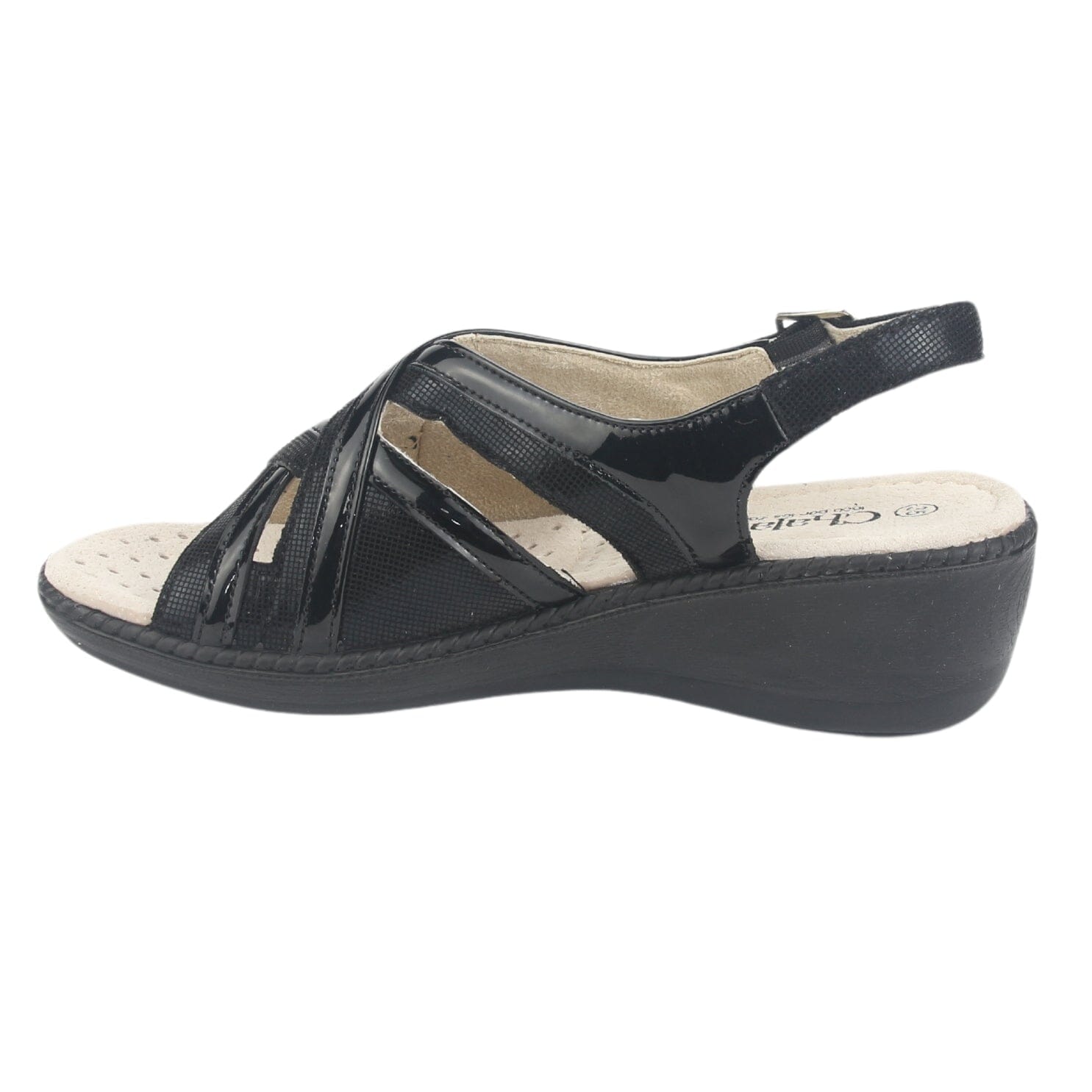Sandalia Chalada Mujer Lupe-83 Negro Casual Sandalias Chalada 