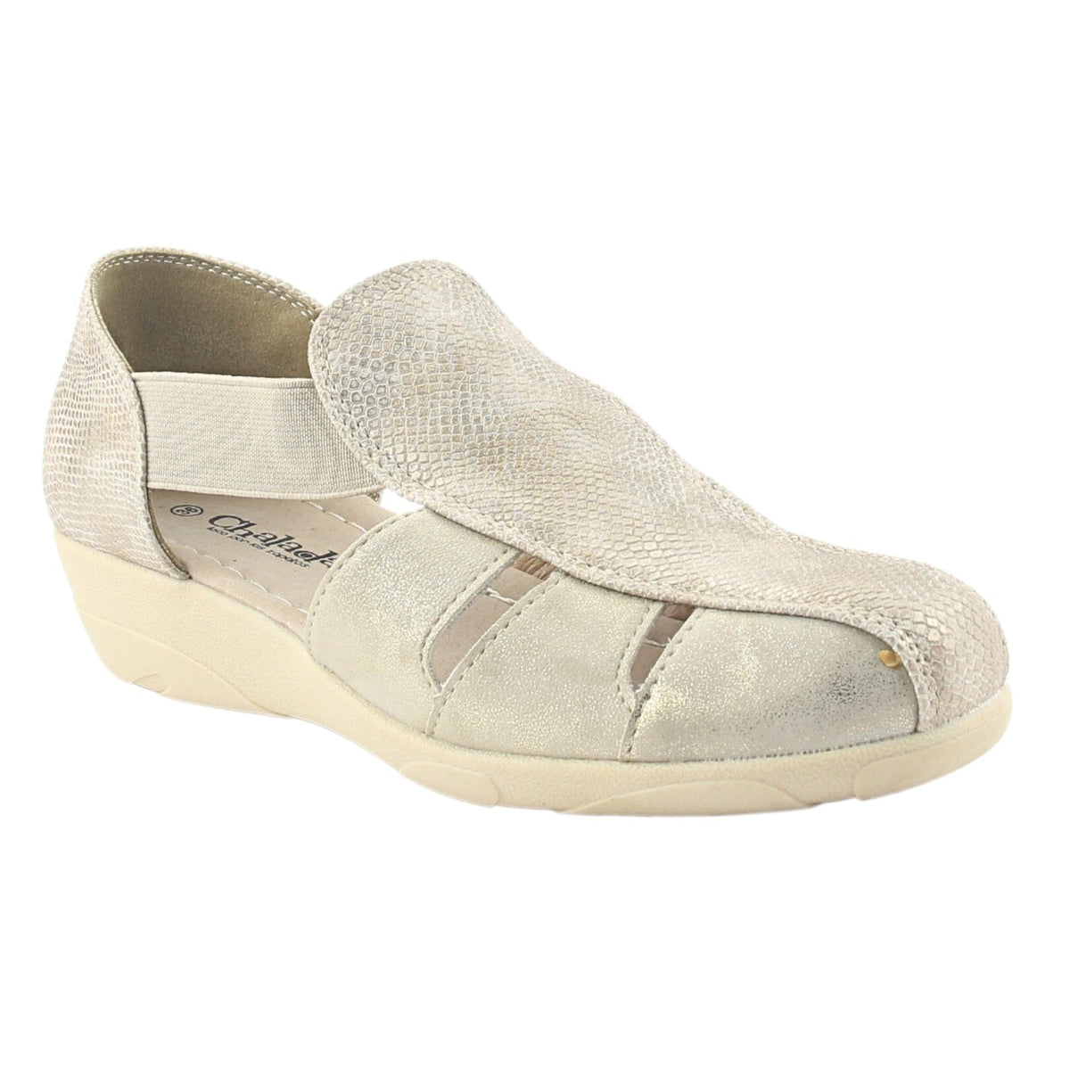 Sandalia Chalada Mujer Mira-1 Dorado Comfort Sandalias Chalada 