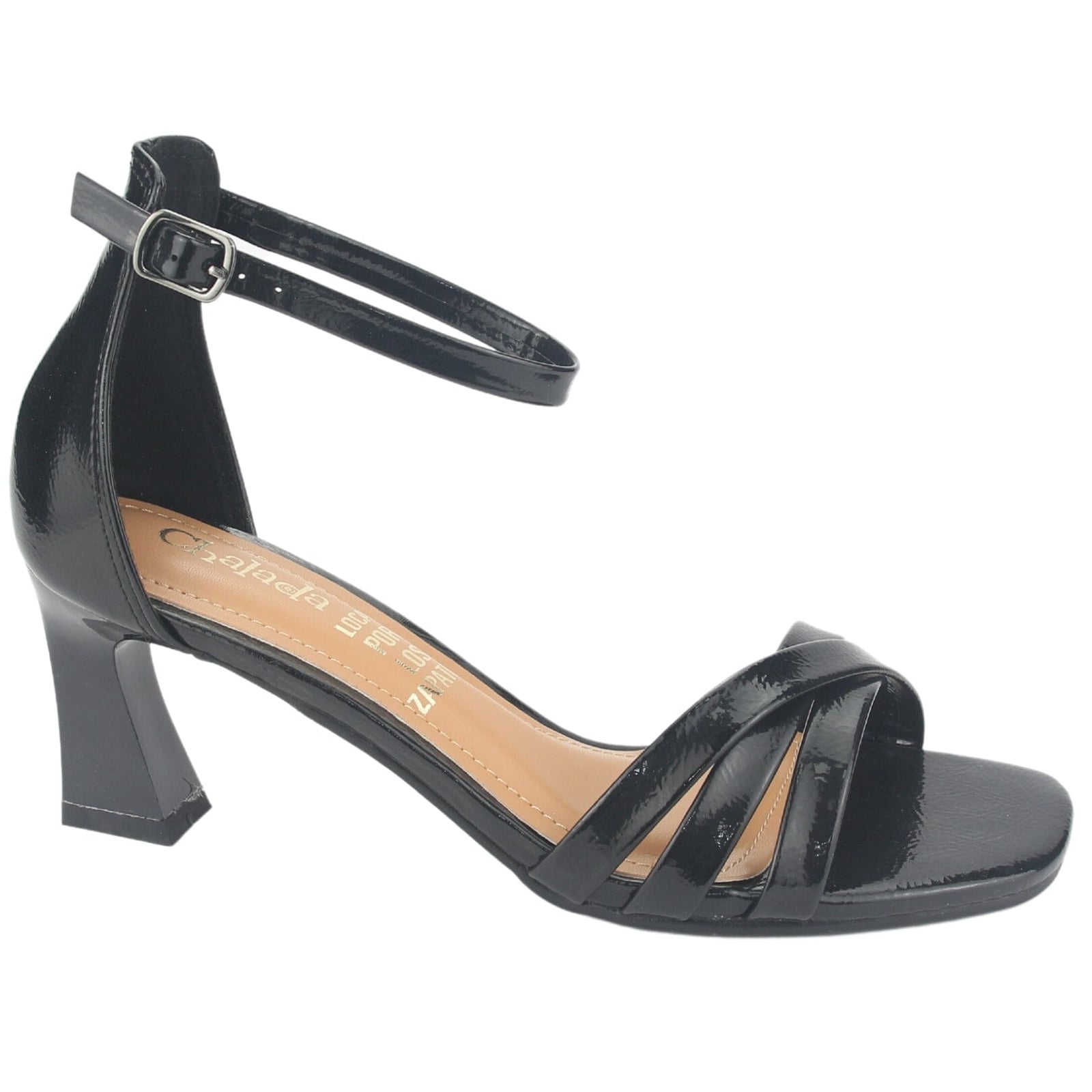 Sandalia Chalada Mujer Murcia-1 Negro Casual Sandalia Chalada 