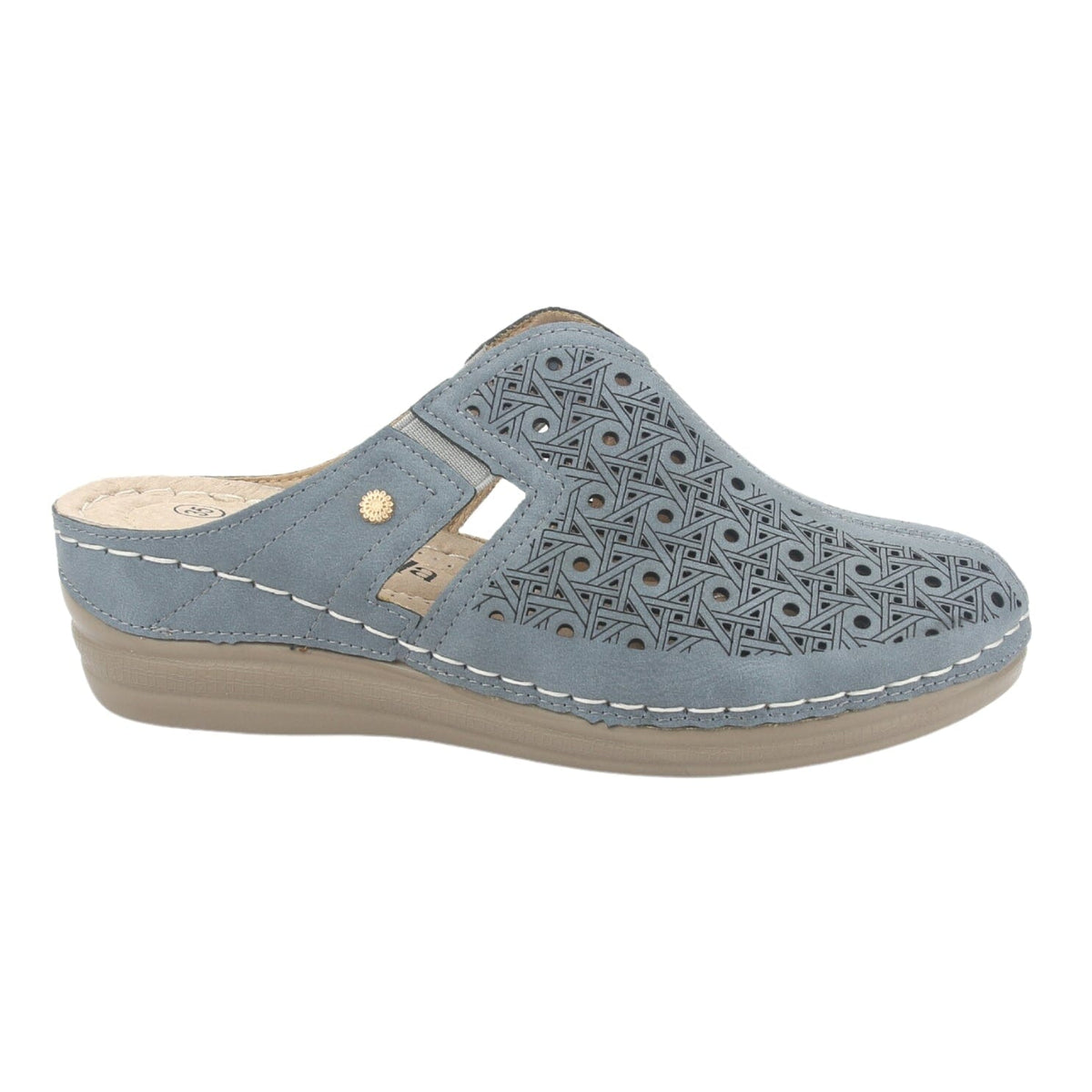 Sandalia Chalada Mujer Musa-1 Azul Casual Sandalias Comfort Chalada 