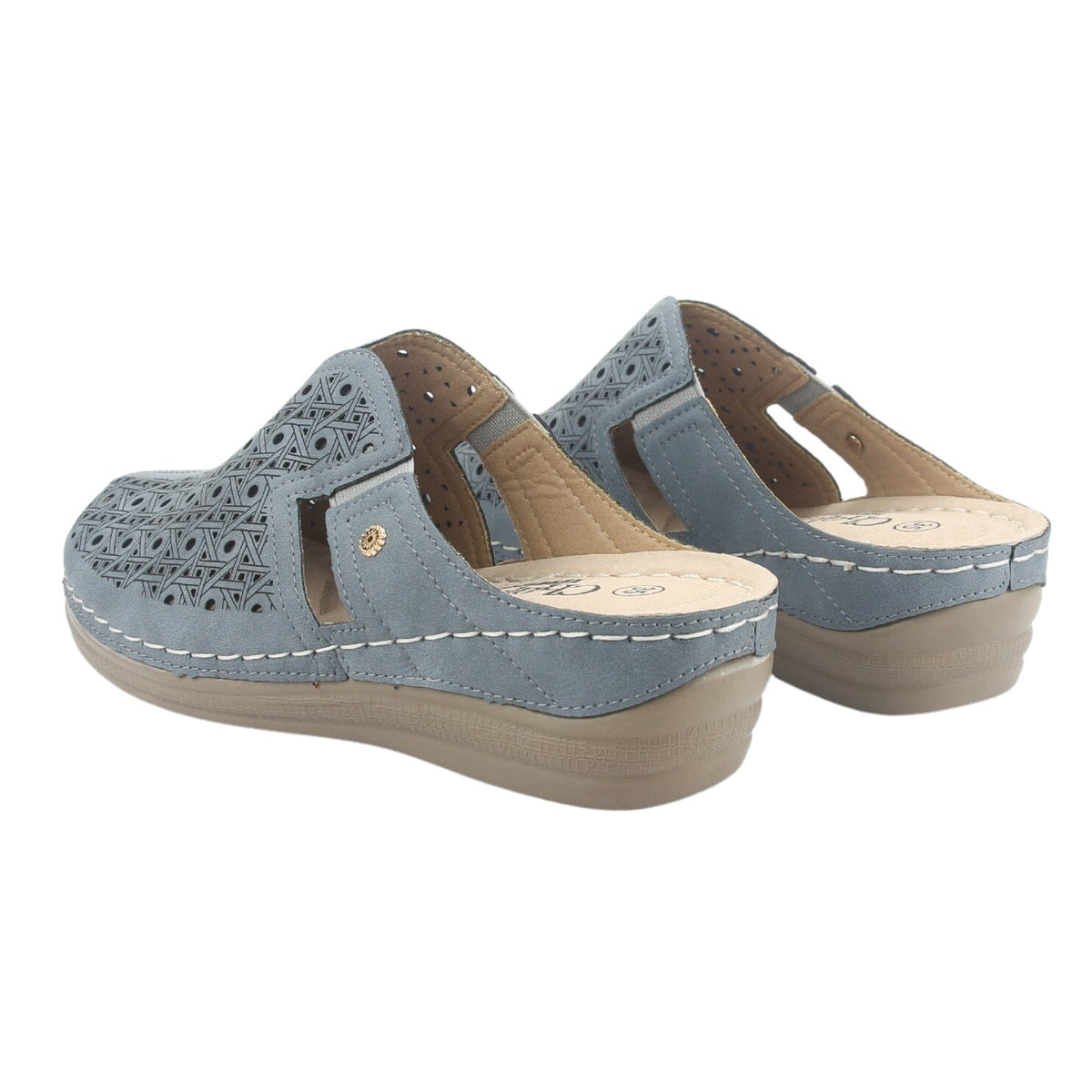 Sandalia Chalada Mujer Musa-1 Azul Casual Sandalias Comfort Chalada 