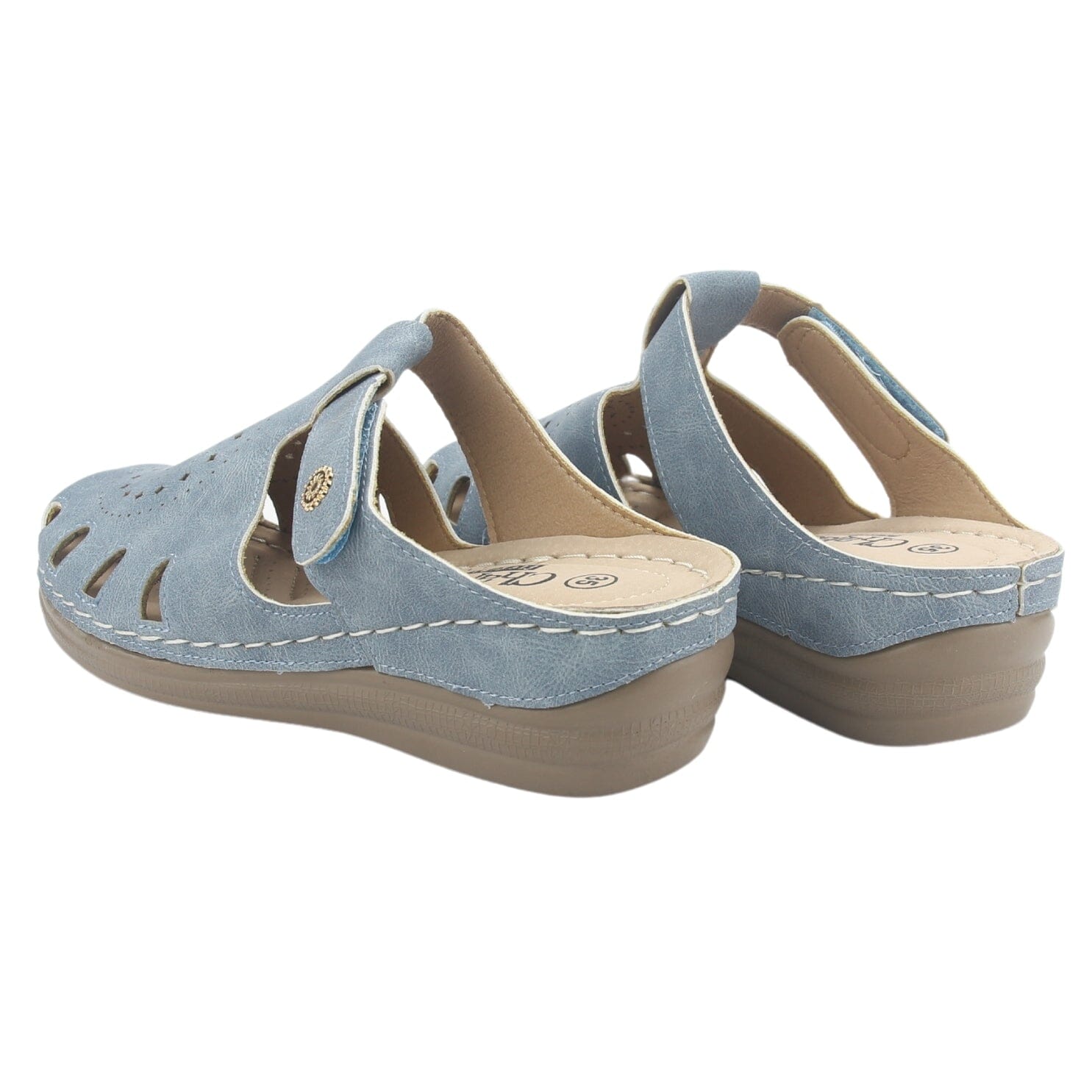 Sandalia Chalada Mujer Musa-4 Azul Comfort Sandalias Comfort Chalada 