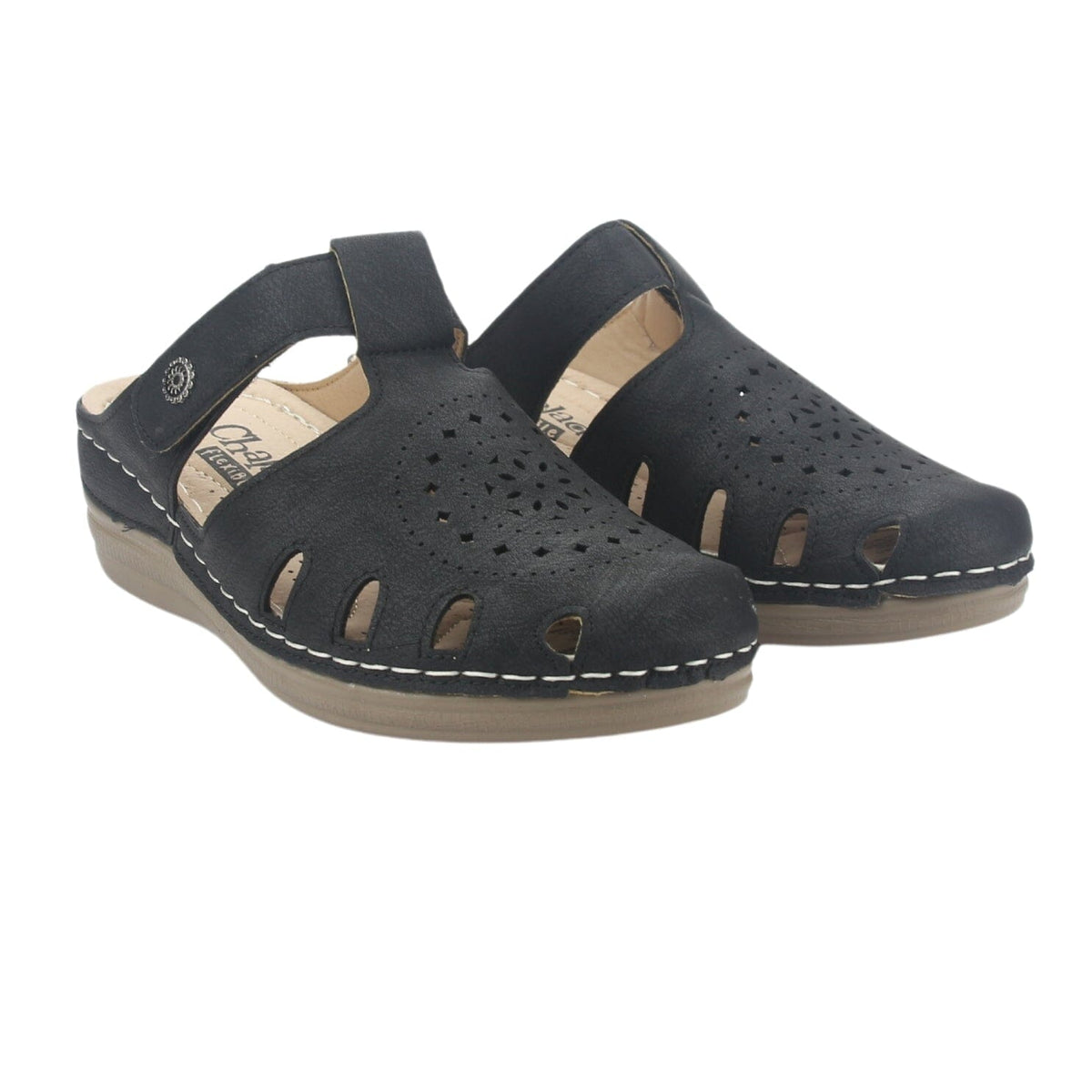 Sandalia Chalada Mujer Musa-4 Negro Casual Sandalias Comfort Chalada 