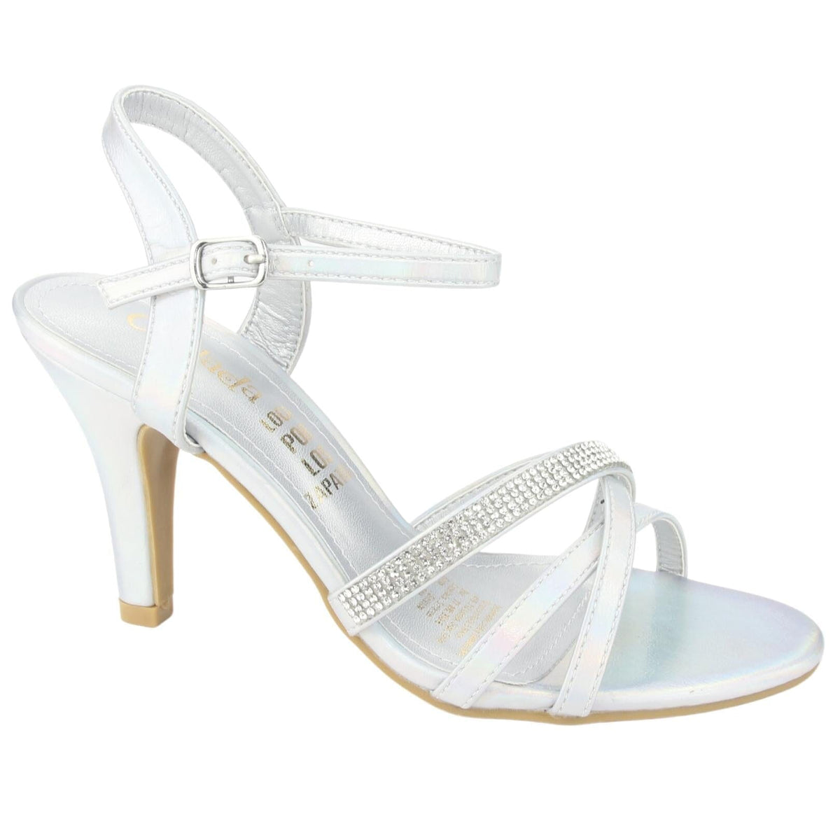 Sandalia Chalada Mujer Myrna-15 Plateado Casual Sandalias Chalada 